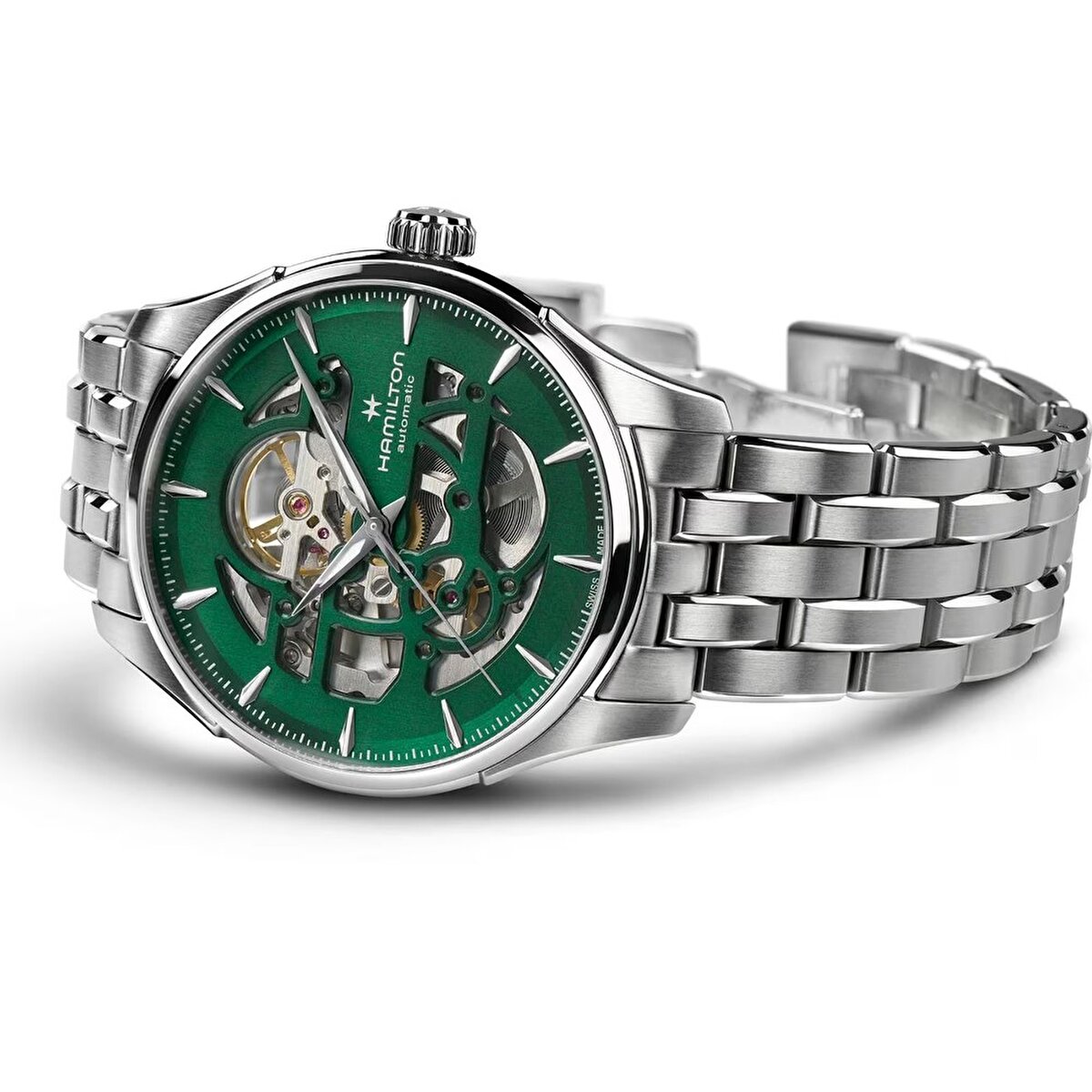 Hamilton Jazzmaster Skeleton Automatic 40mm H42535160 Erkek Kol Saati