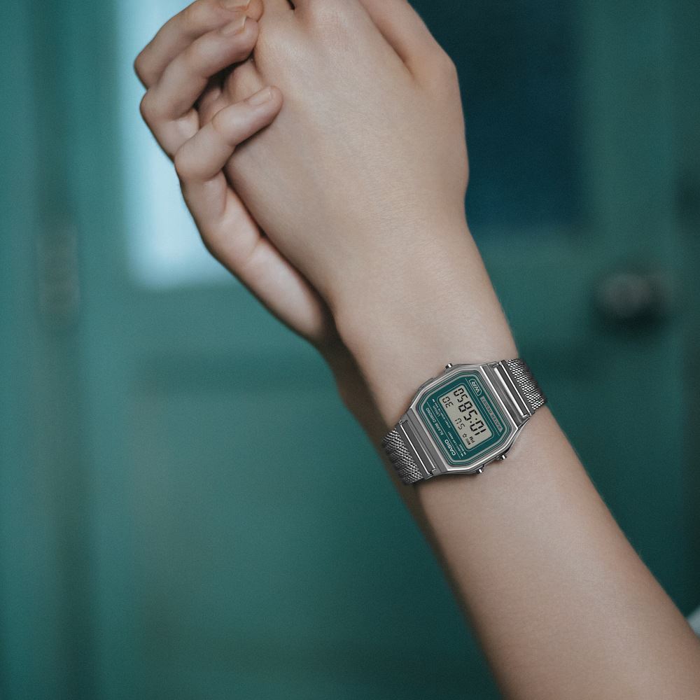 Casio A158WEM-3DF Erkek Kol Saati