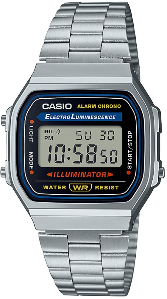 Casio  A168WA-1WDF Erkek Kol Saati
