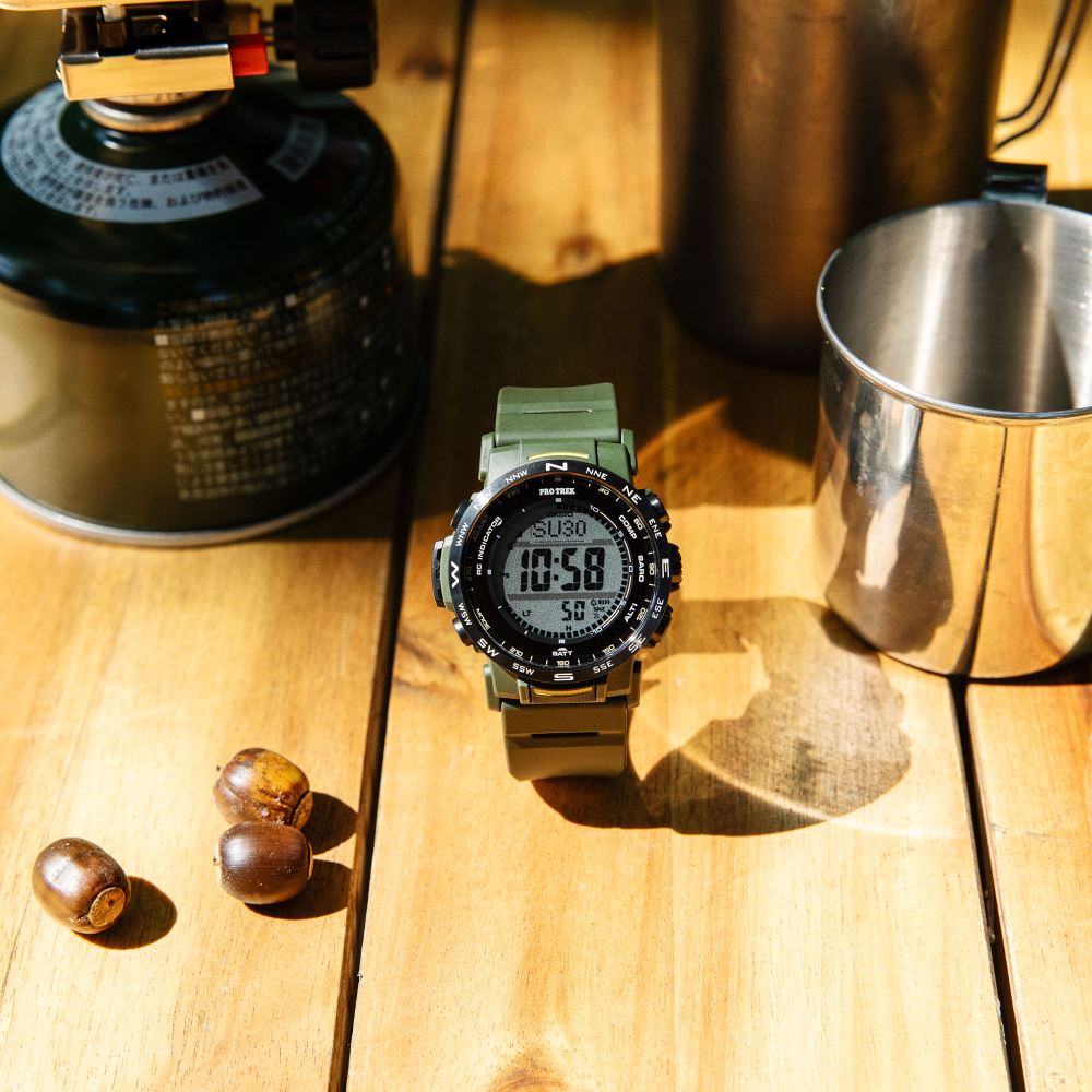 Casio Pro-Trek Tough Solar PRW-35Y-3BDR Bluetoothlu Erkek Kol Saati