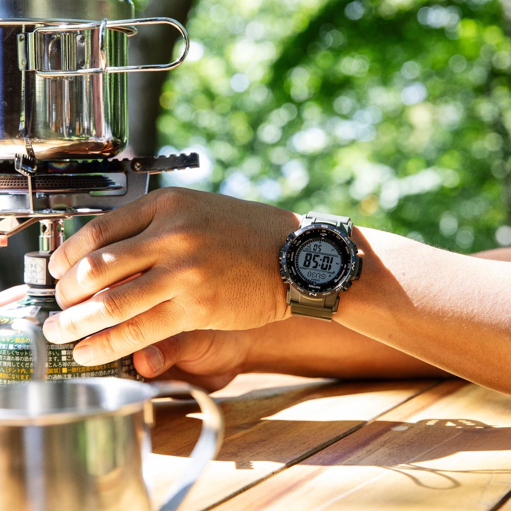 Casio Pro-Trek Tough Solar PRW-35Y-3BDR Bluetoothlu Erkek Kol Saati