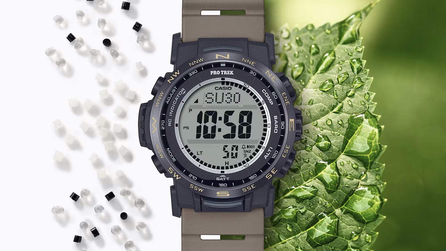 Casio Pro-Trek Tough Solar PRW-35LD-5DR Bluetoothlu Erkek Kol Saati