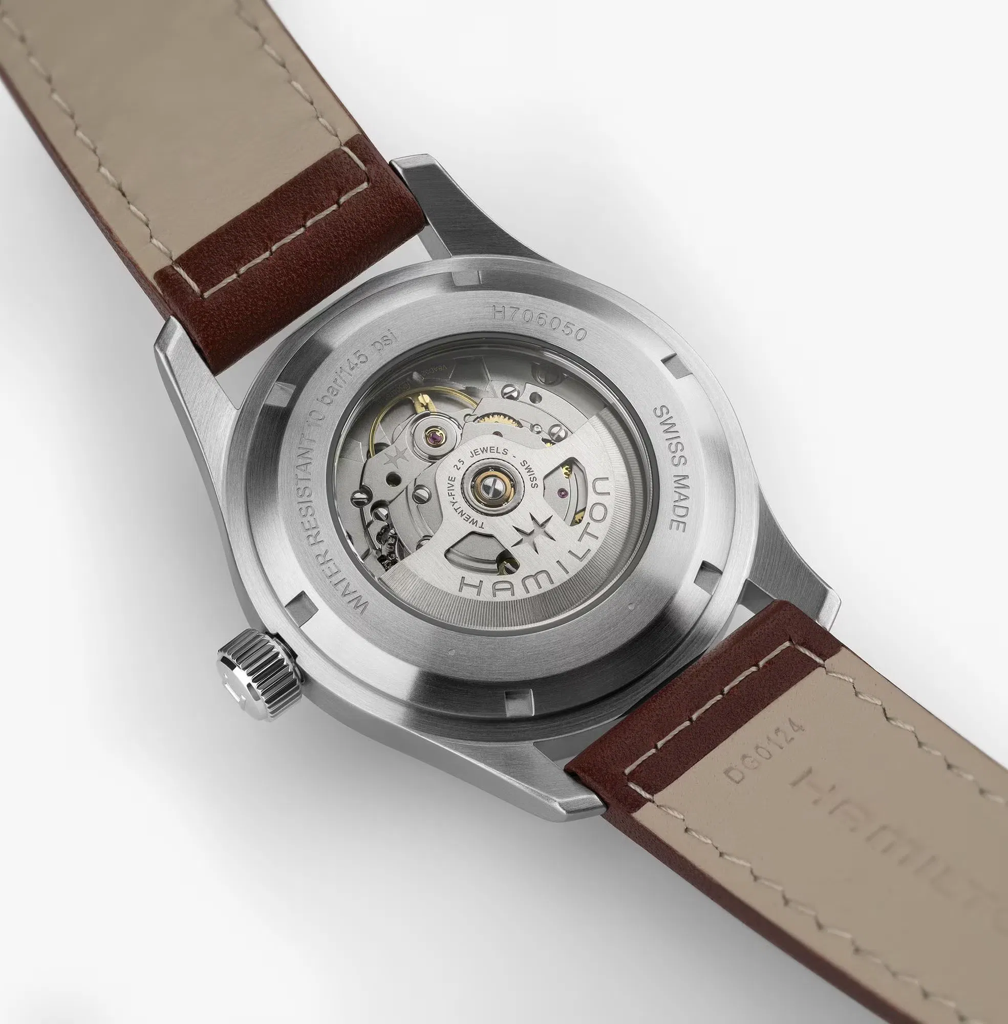 Hamilton Khaki Field Automatic 42mm H70605540 Erkek Kol Saati