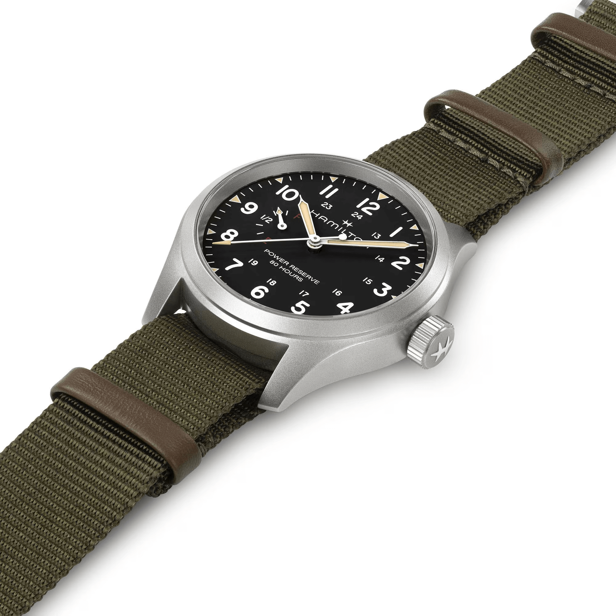 Hamilton Khaki Field Automatic Power Reserve 40 mm H69509930 Erkek Kol Saati