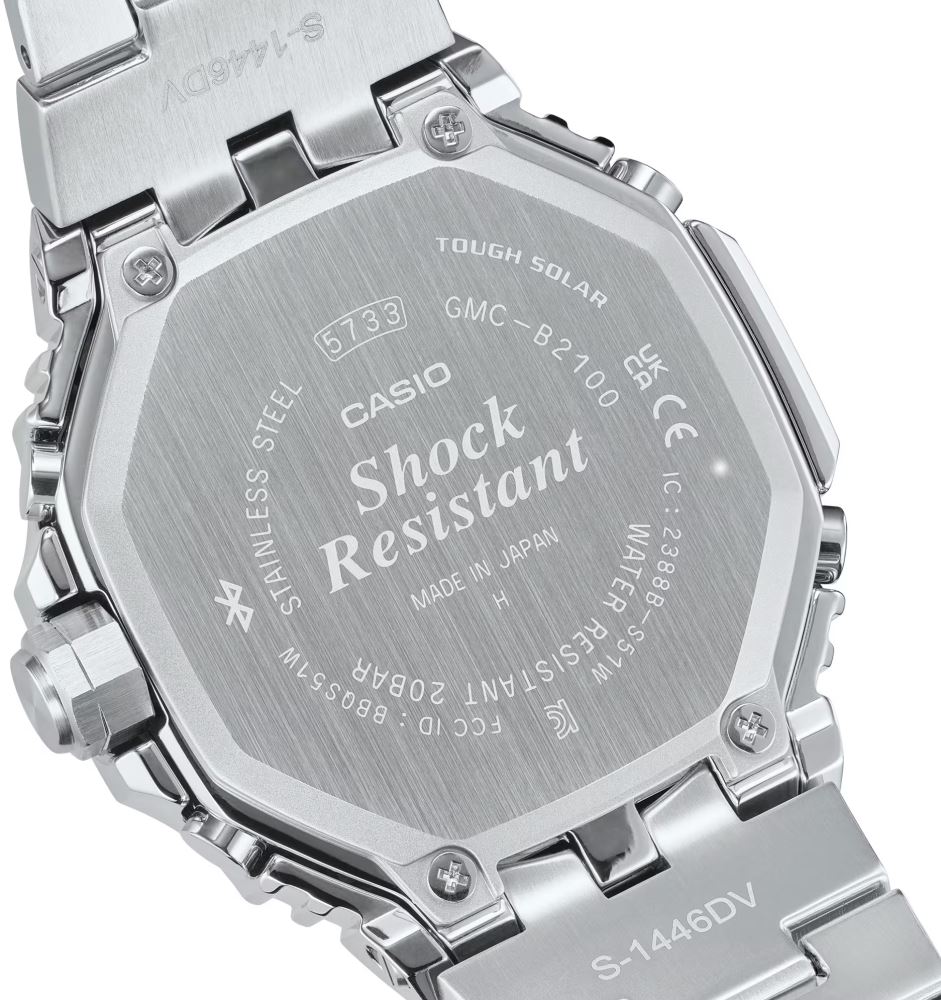 Casio G-SHOCK Premium Solar GMC-B2100BT-1ADR Bluetooth Bağlantılı Kol Saati