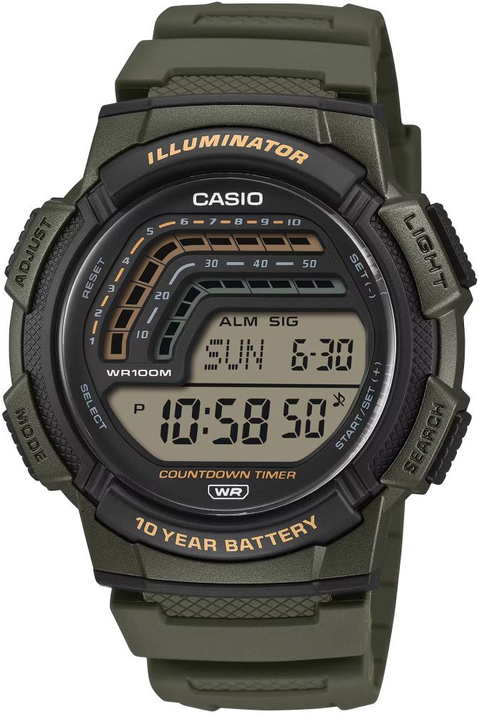 Casio WS-1800-3AVDF Erkek Kol Saati