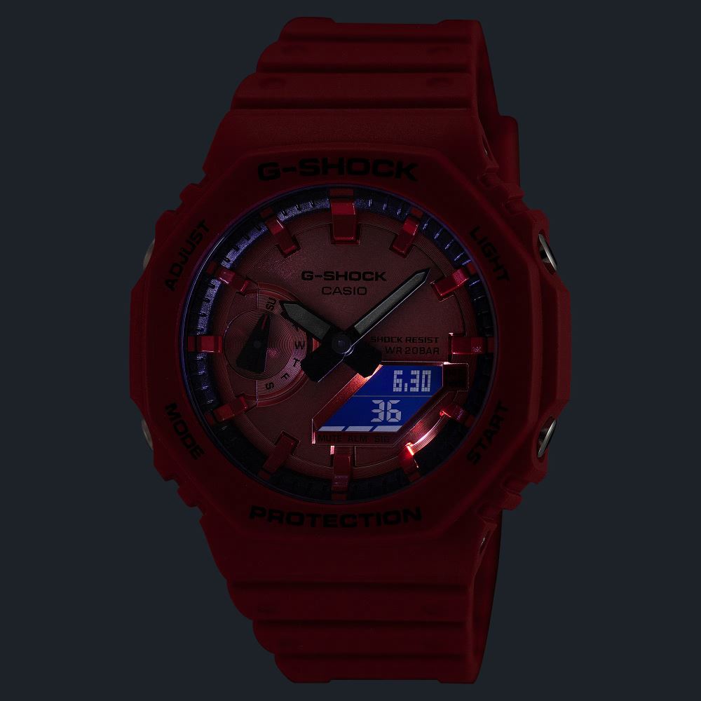 Casio G-SHOCK GA-2100RRB-4ADR Erkek Kol Saati