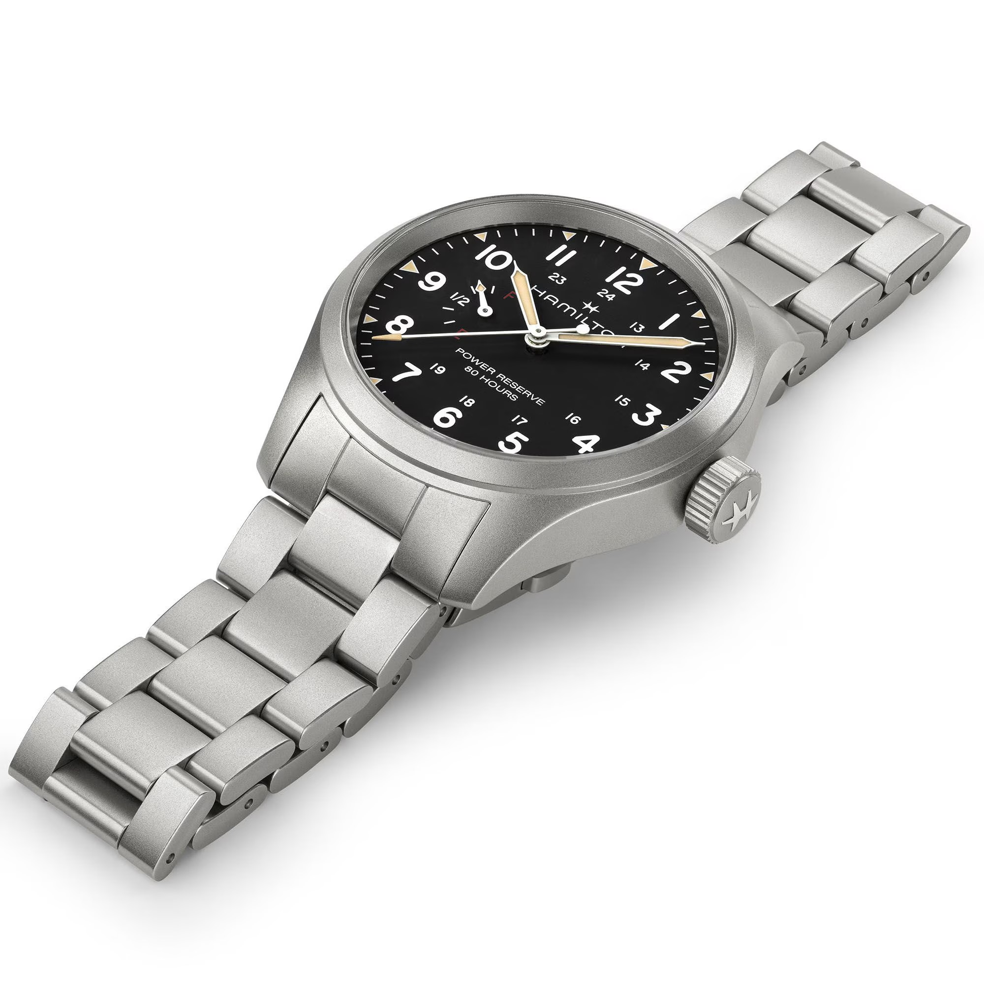Hamilton Khaki Field Automatic Power Reserve 40 mm H69509130 Erkek Kol Saati