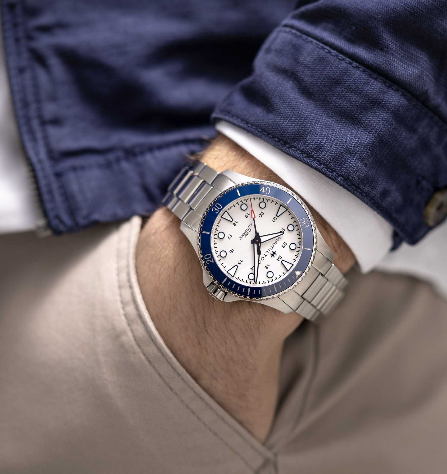 Hamilton Khaki Navy Scuba Automatic 43mm H82505150 Erkek Kol Saati