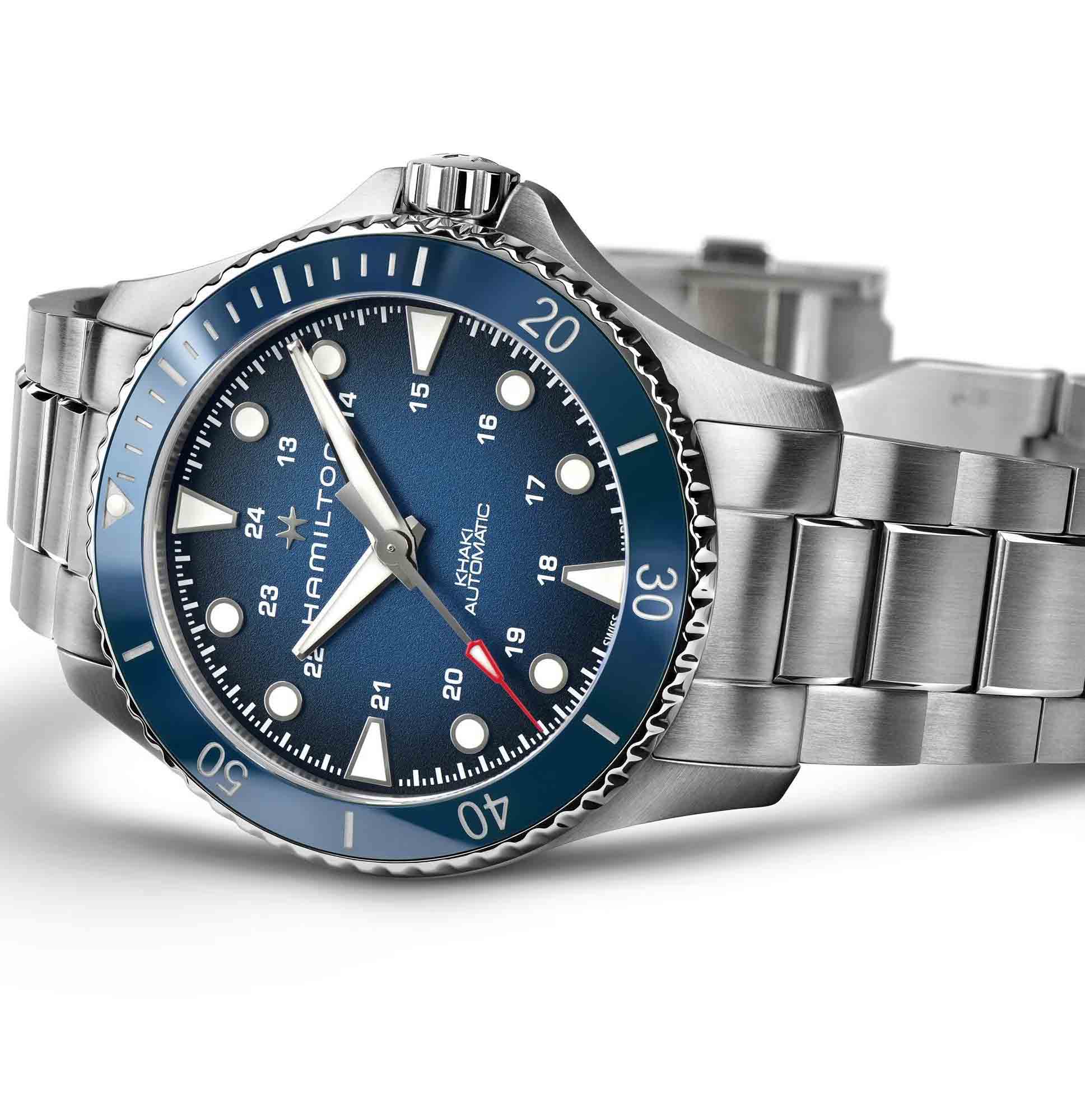 Hamilton Khaki Navy Scuba Automatic 43mm H82505140 Erkek Kol Saati