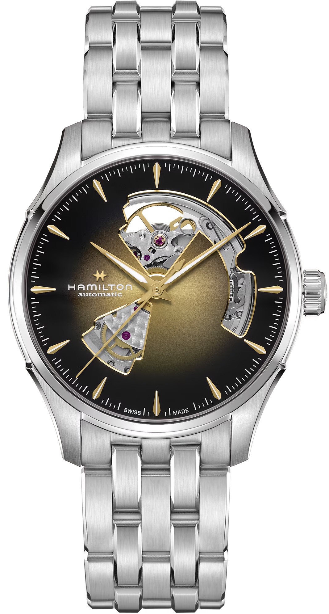 Hamilton Jazzmaster Open Heart Automatic 40mm H32675101 Erkek Kol Saati