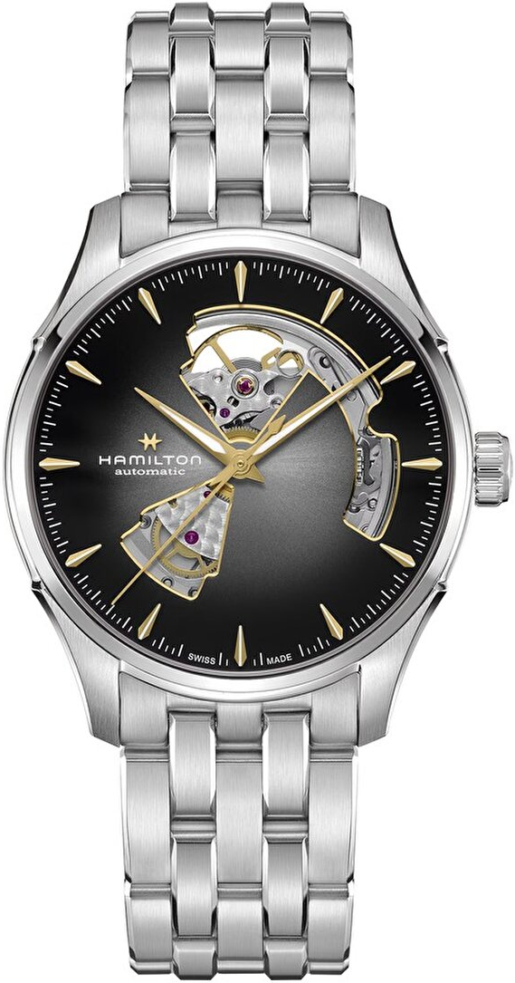 Hamilton Jazzmaster Open Heart Automatic 40mm H32675181 Erkek Kol Saati