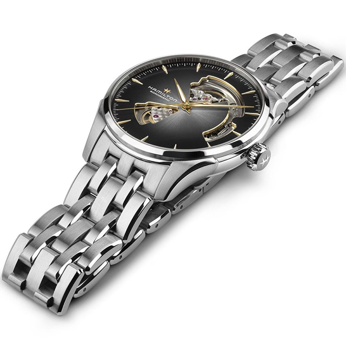 Hamilton Jazzmaster Open Heart Automatic 40mm H32675181 Erkek Kol Saati