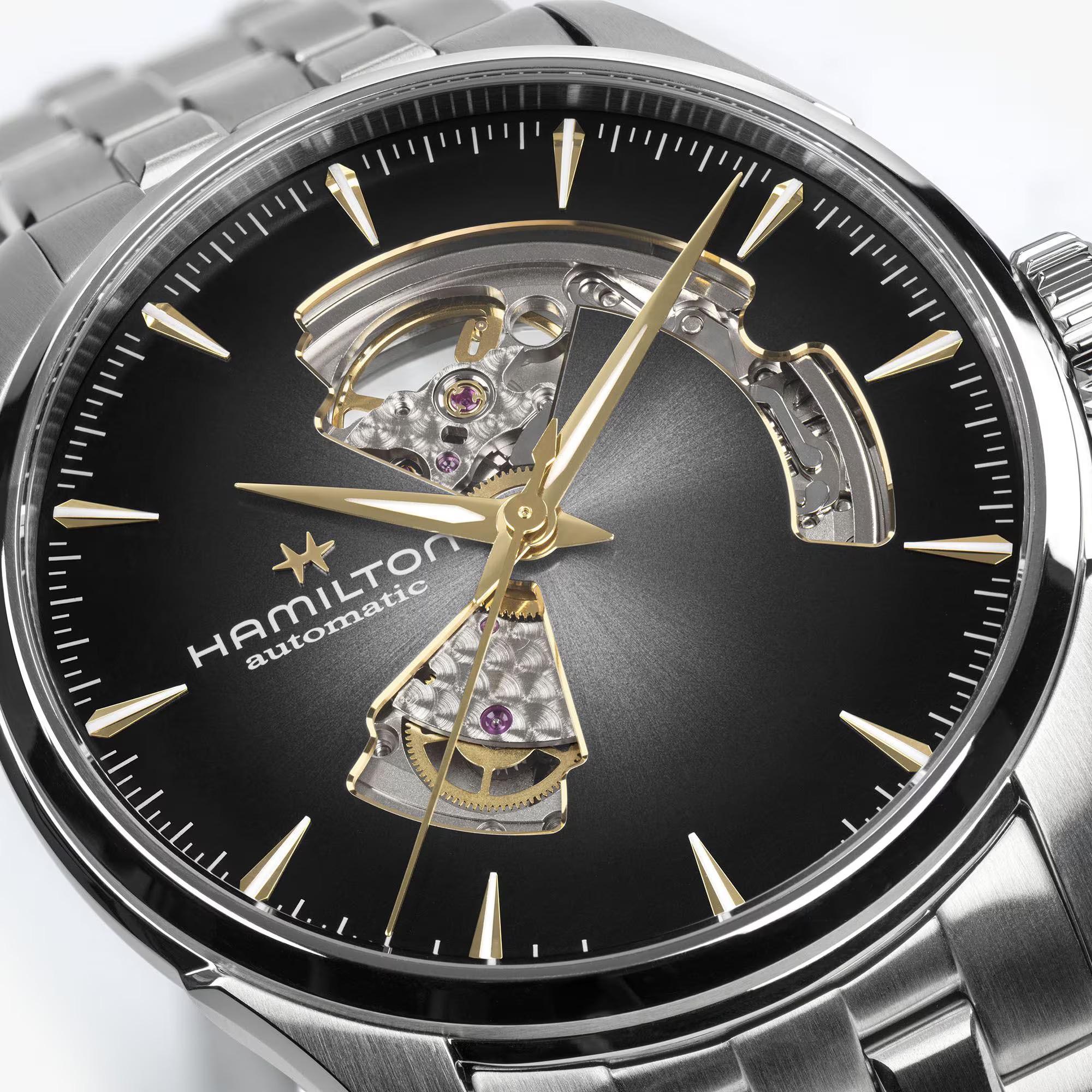 Hamilton Jazzmaster Open Heart Automatic 42mm H32705180 Erkek Kol Saati