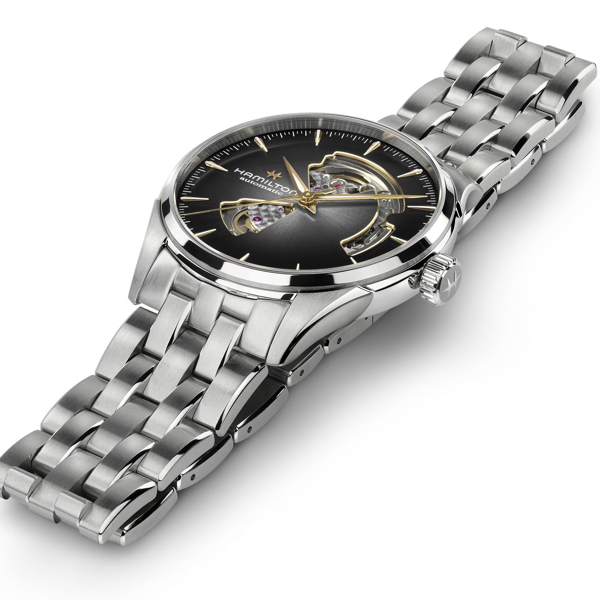 Hamilton Jazzmaster Open Heart Automatic 42mm H32705180 Erkek Kol Saati