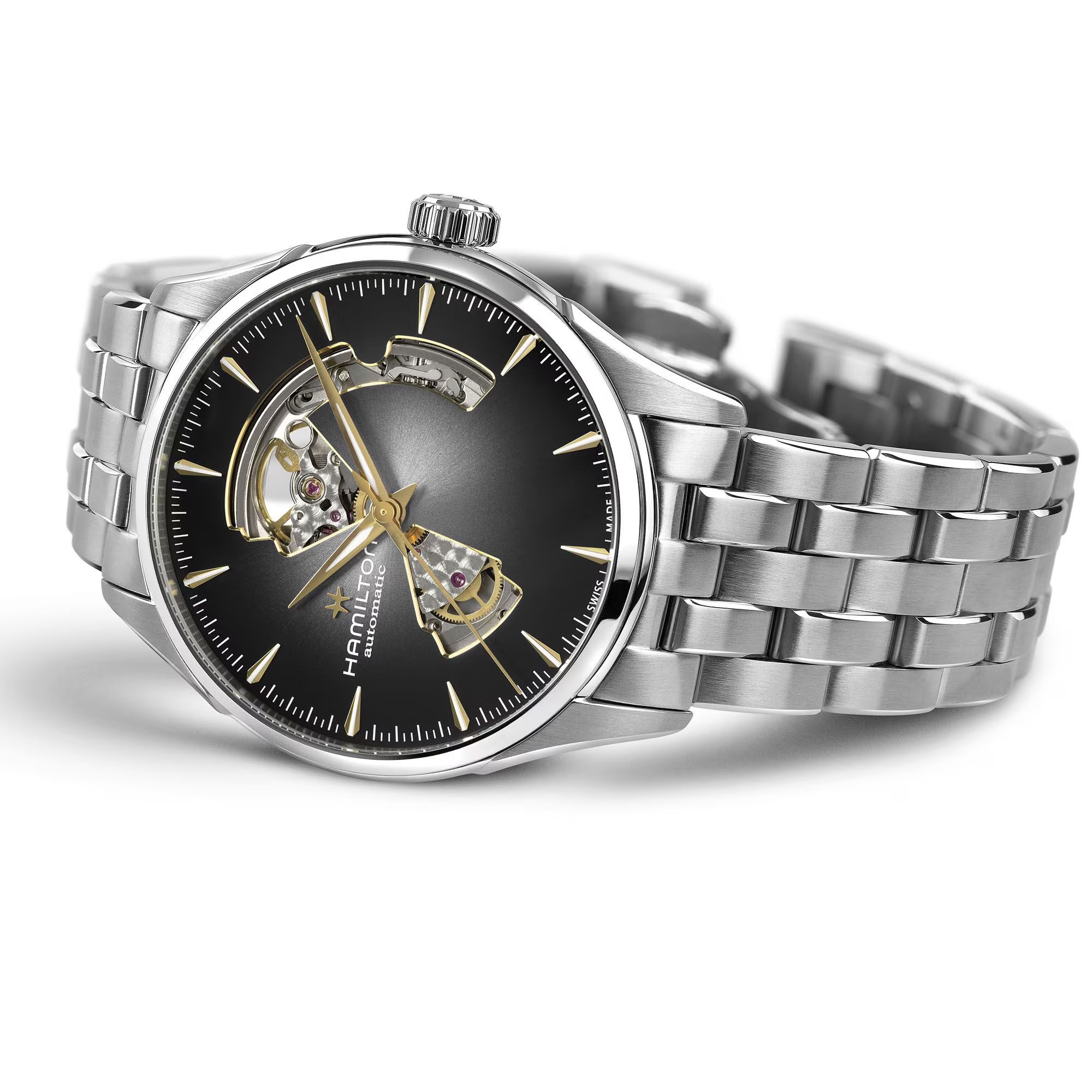 Hamilton Jazzmaster Open Heart Automatic 42mm H32705180 Erkek Kol Saati