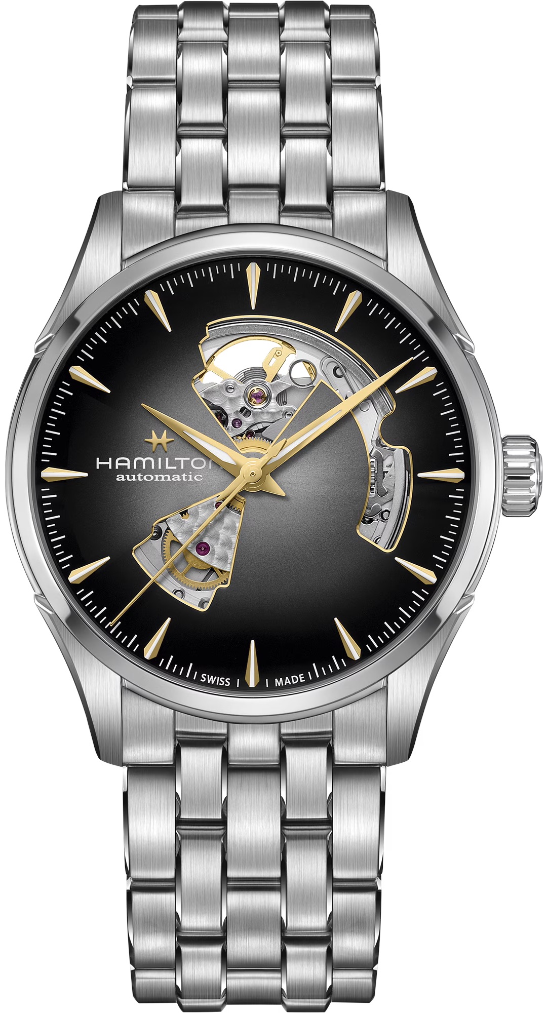 Hamilton Jazzmaster Open Heart Automatic 42mm H32705180 Erkek Kol Saati