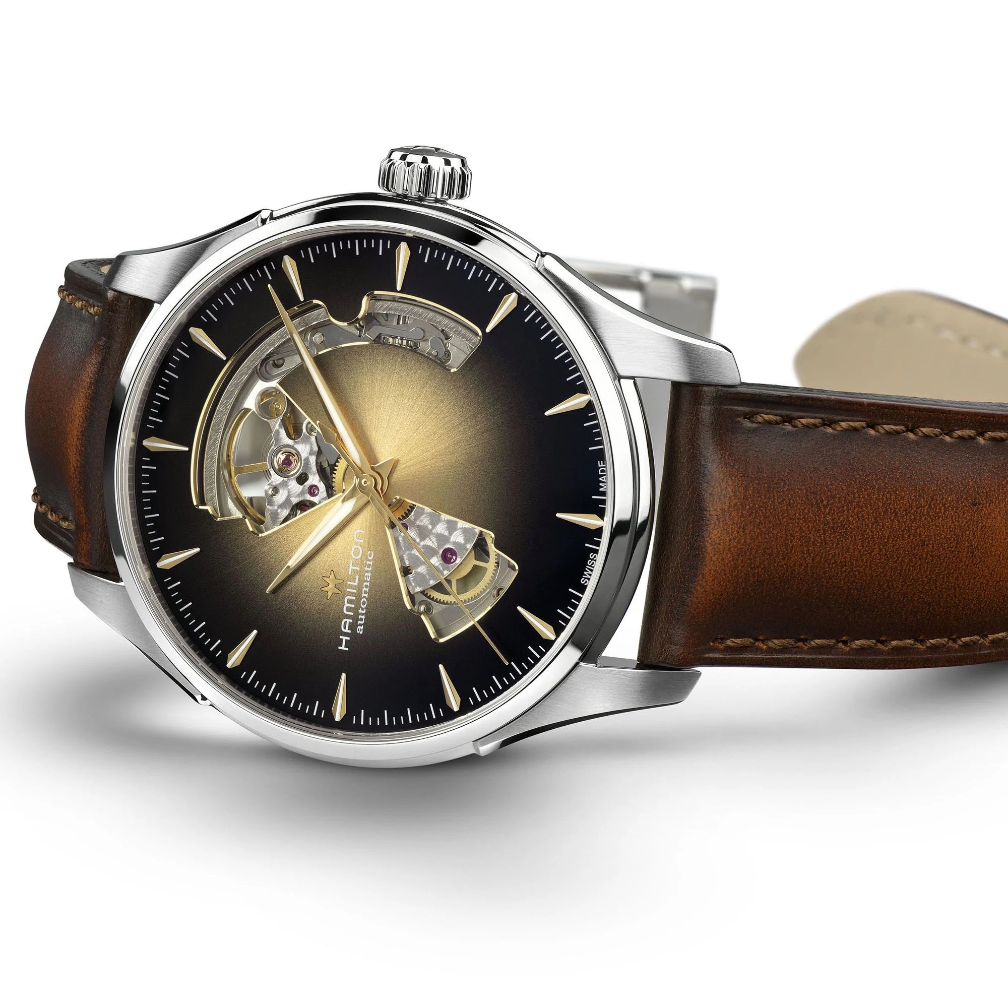 Hamilton Jazzmaster Open Heart Automatic 40mm H32675501 Erkek Kol Saati