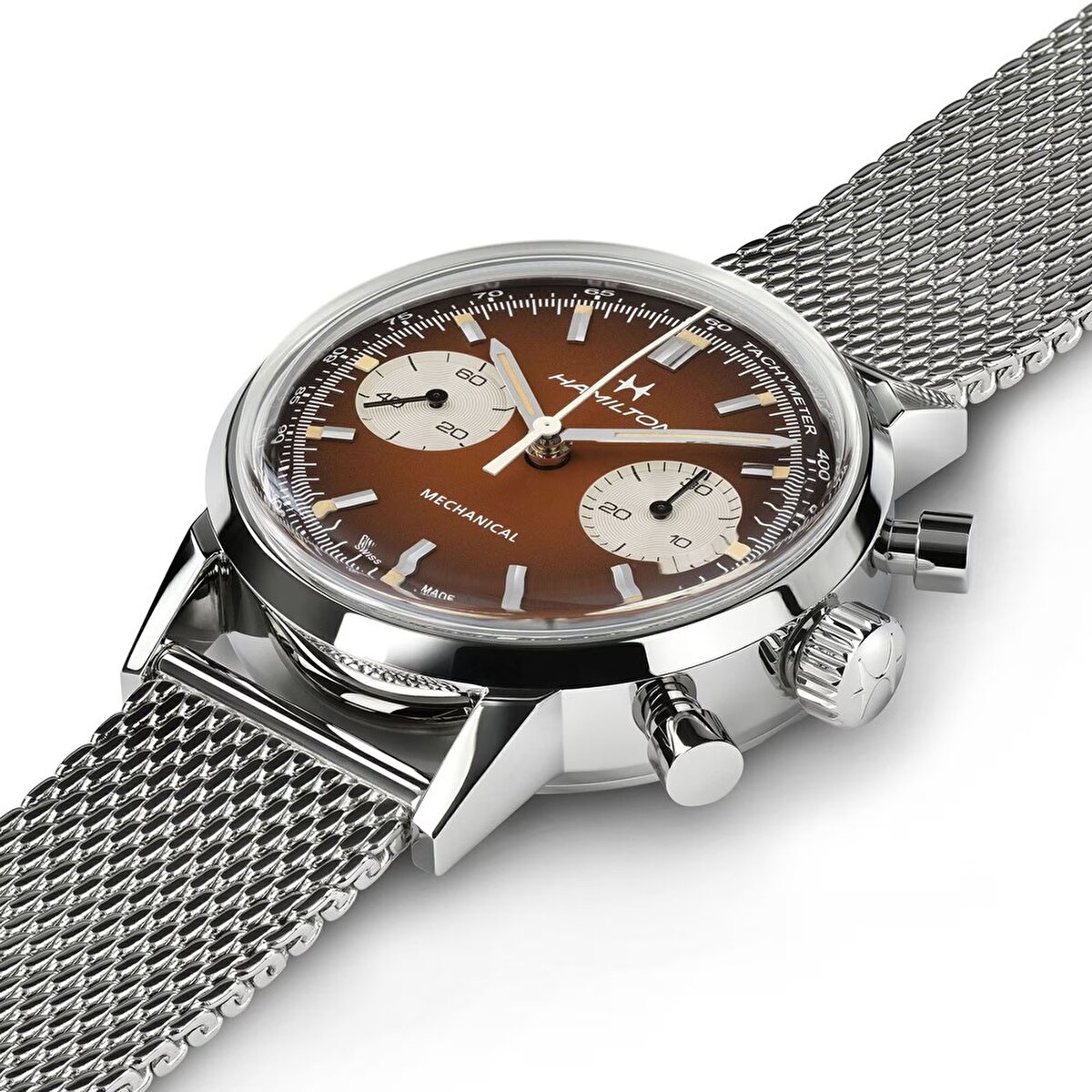 Hamilton American Classic Intra-matic Kronograf H Bundle H38429591 Erkek Yedek Kordonlu Kol Saati