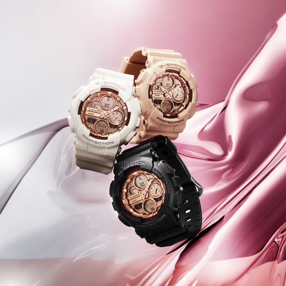 Casio G-SHOCK GMA-S140PG-7ADR Kadın Kol Saati