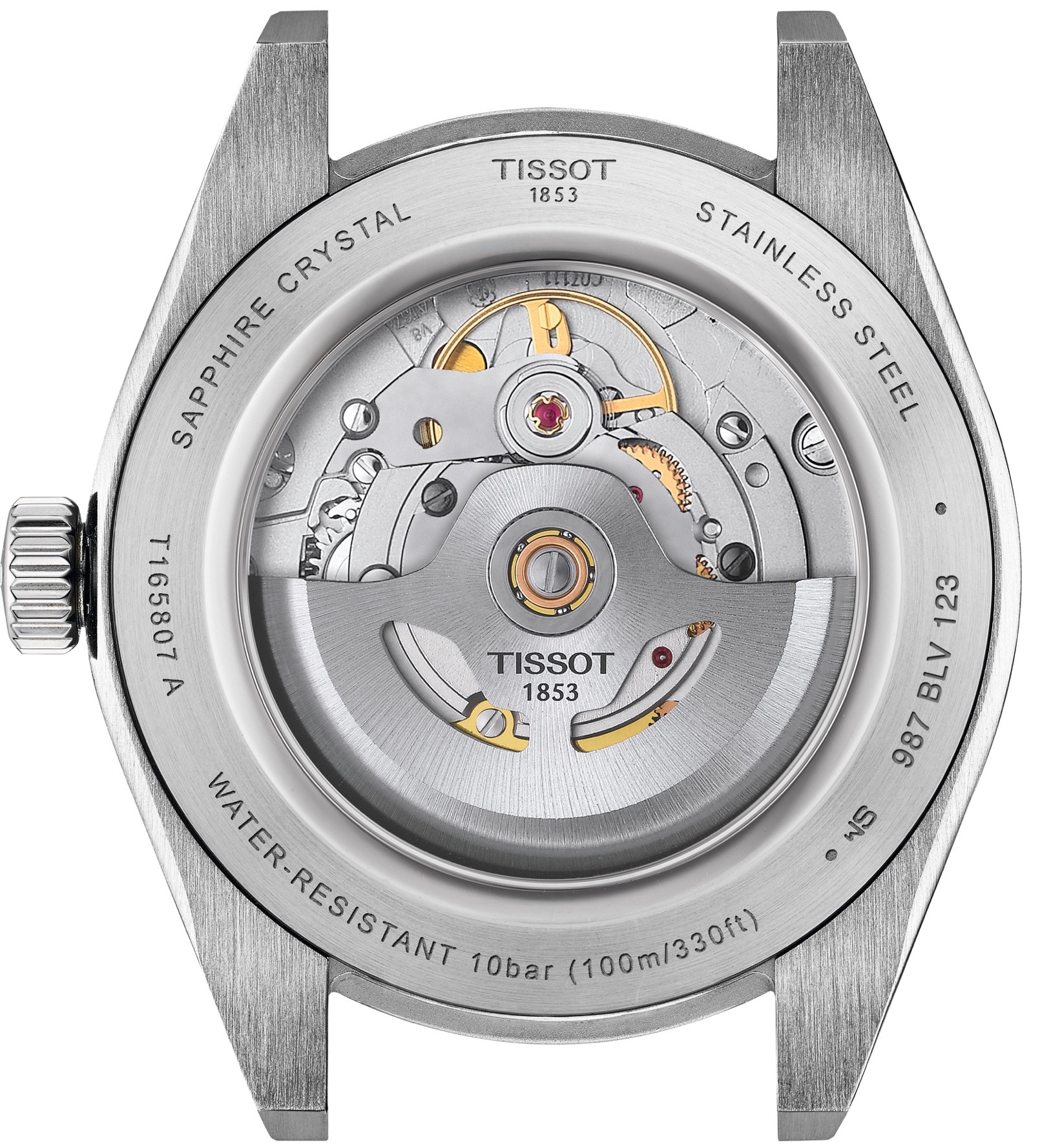 Tissot Gentleman 38 mm Powermatic 80 Silicium T165.807.11.031.00 Erkek Kol Saati