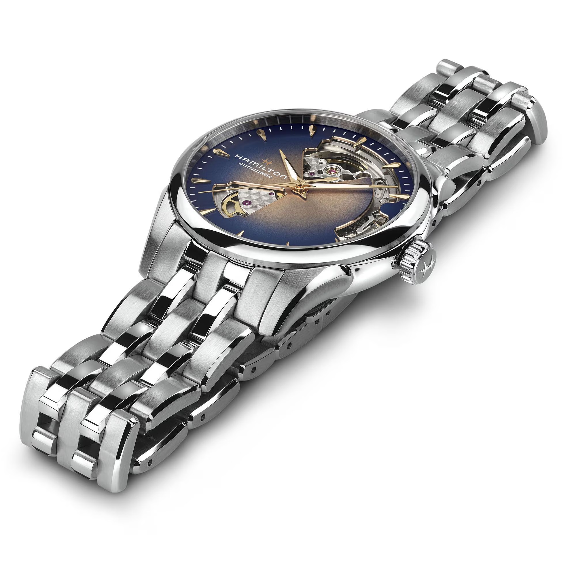 Hamilton Jazzmaster Open Heart Automatic 36mm H32215101 Kadın Kol Saati