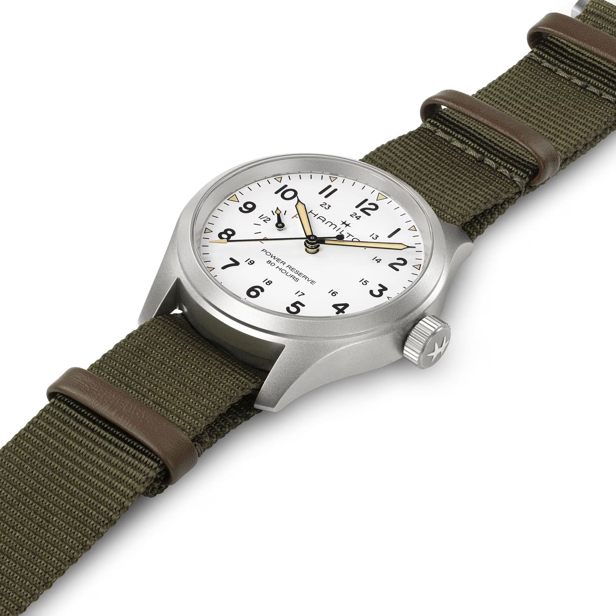 Hamilton Khaki Field Automatic Power Reserve 40 mm H69509910 Erkek Kol Saati