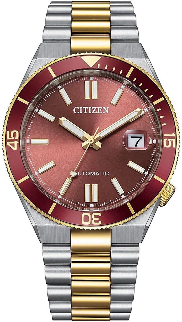 Citizen Tsuyosa Shore Coral Red Automatic NJ0234-58X Erkek Kol Saati