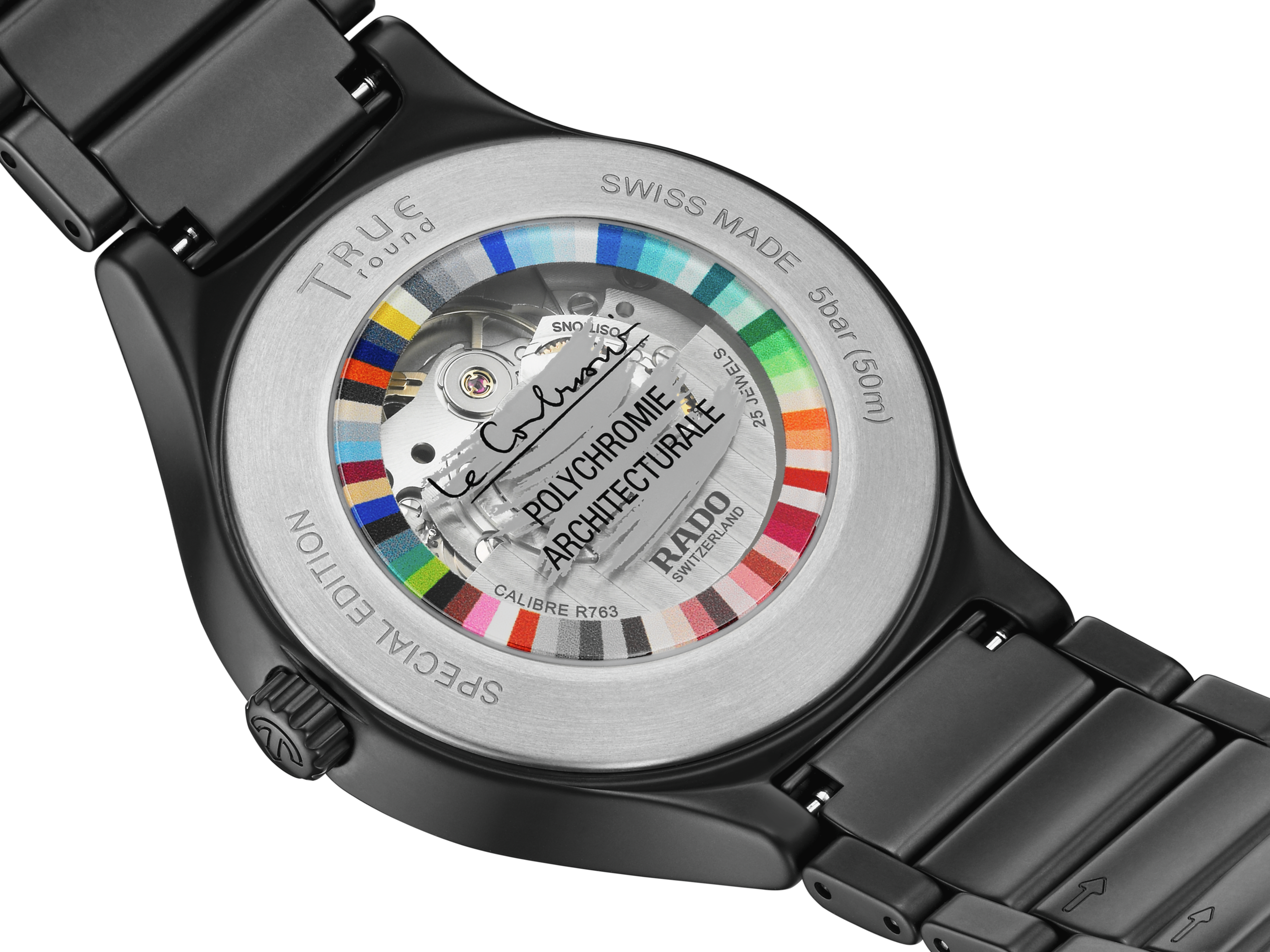 Rado True Round x Les Couleurs® Le Corbusier® Automatic R27111162 Kol Saati