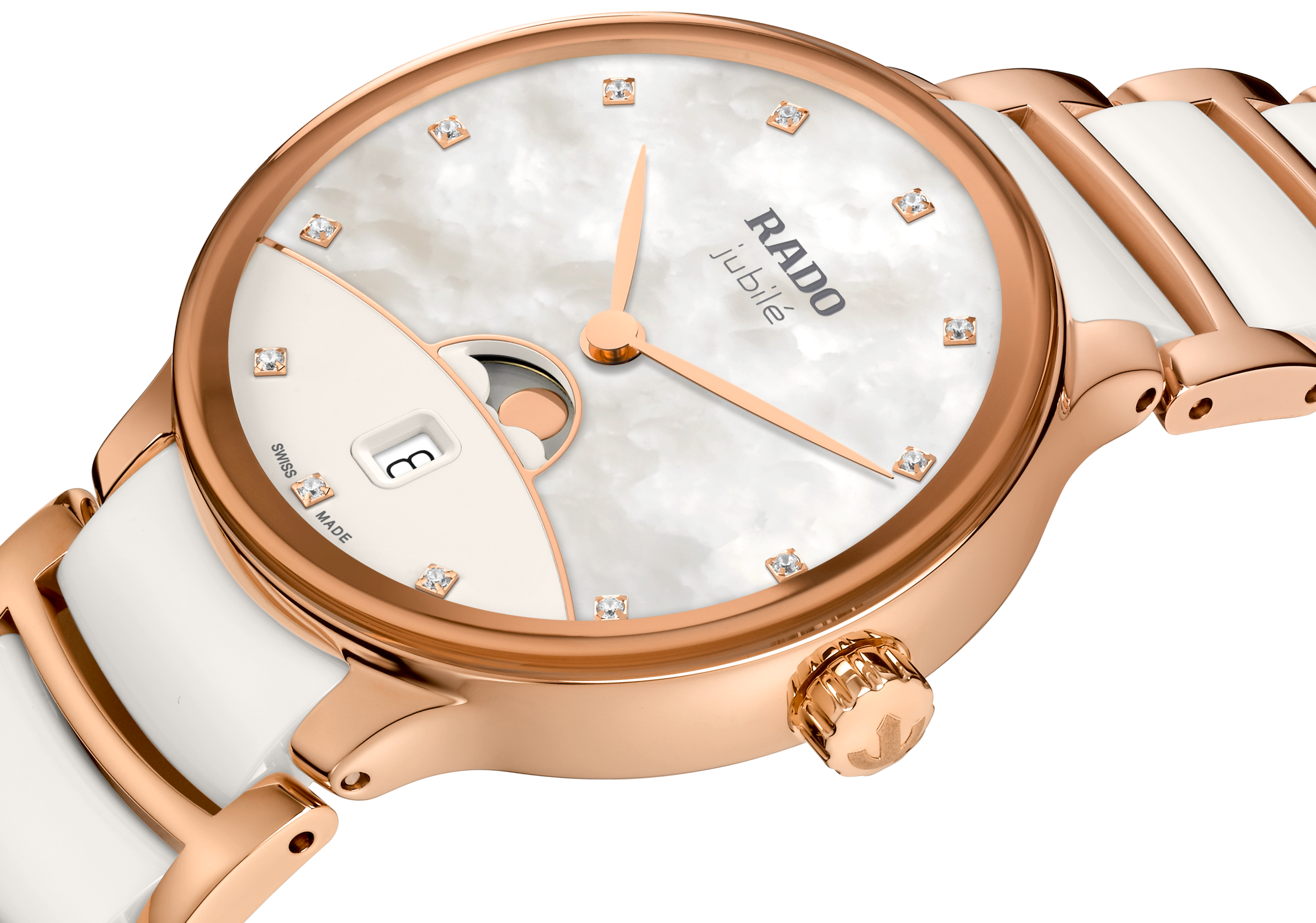 Rado Centrix Moonphase Diamonds R30232922 Kadın Kol Saati