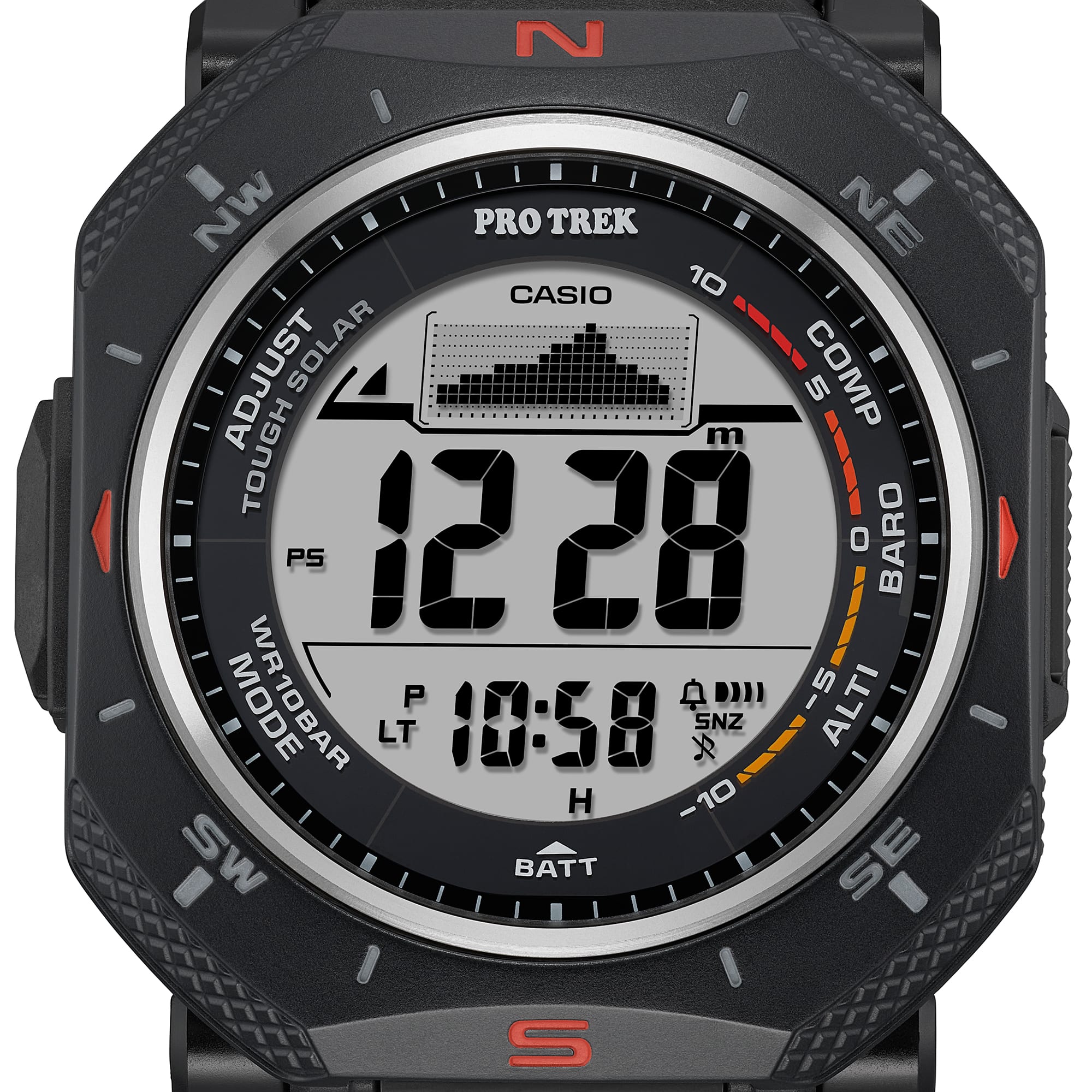 Casio Pro-Trek Tough Solar PRG-69-1DR Erkek Kol Saati