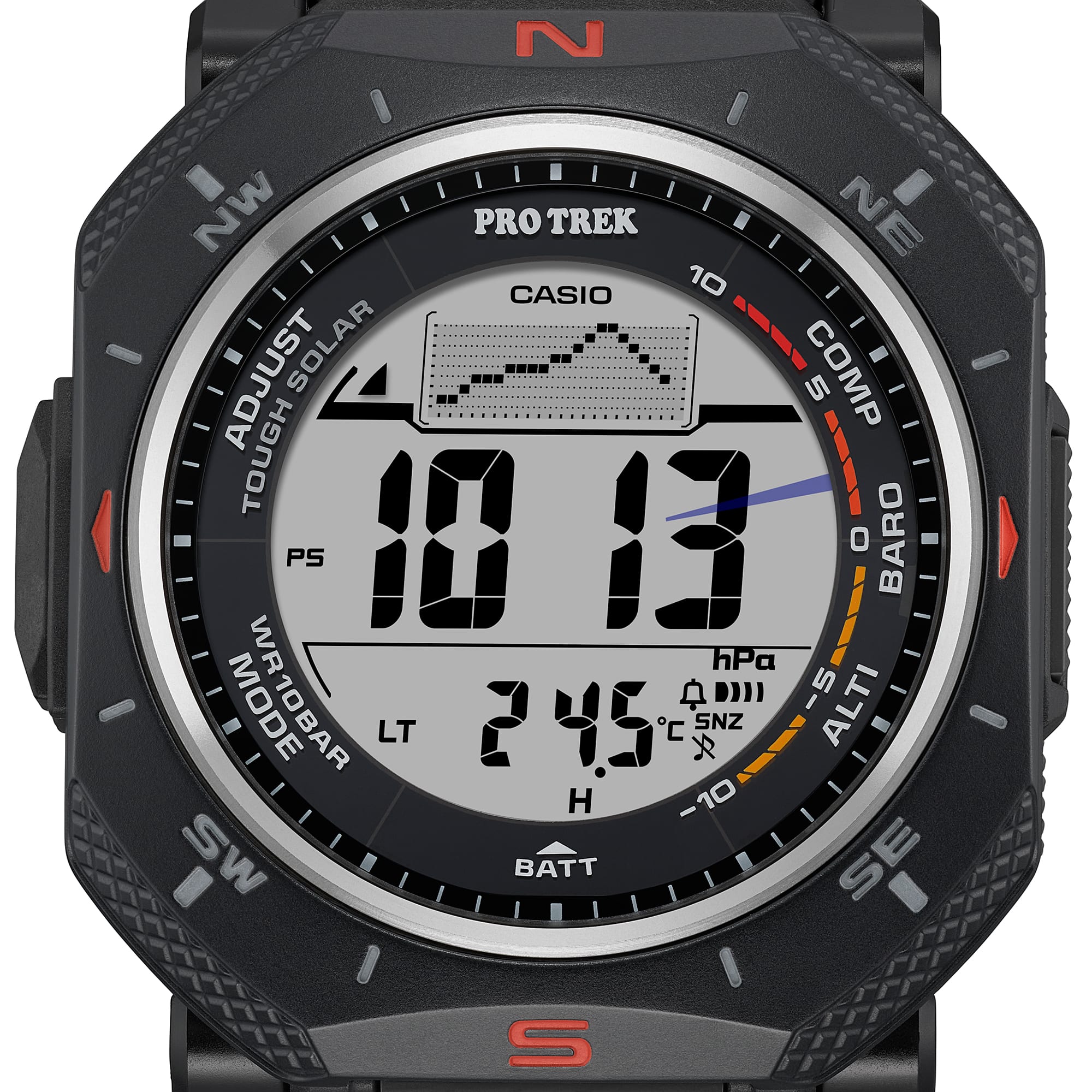 Casio Pro-Trek Tough Solar PRG-69-1DR Erkek Kol Saati