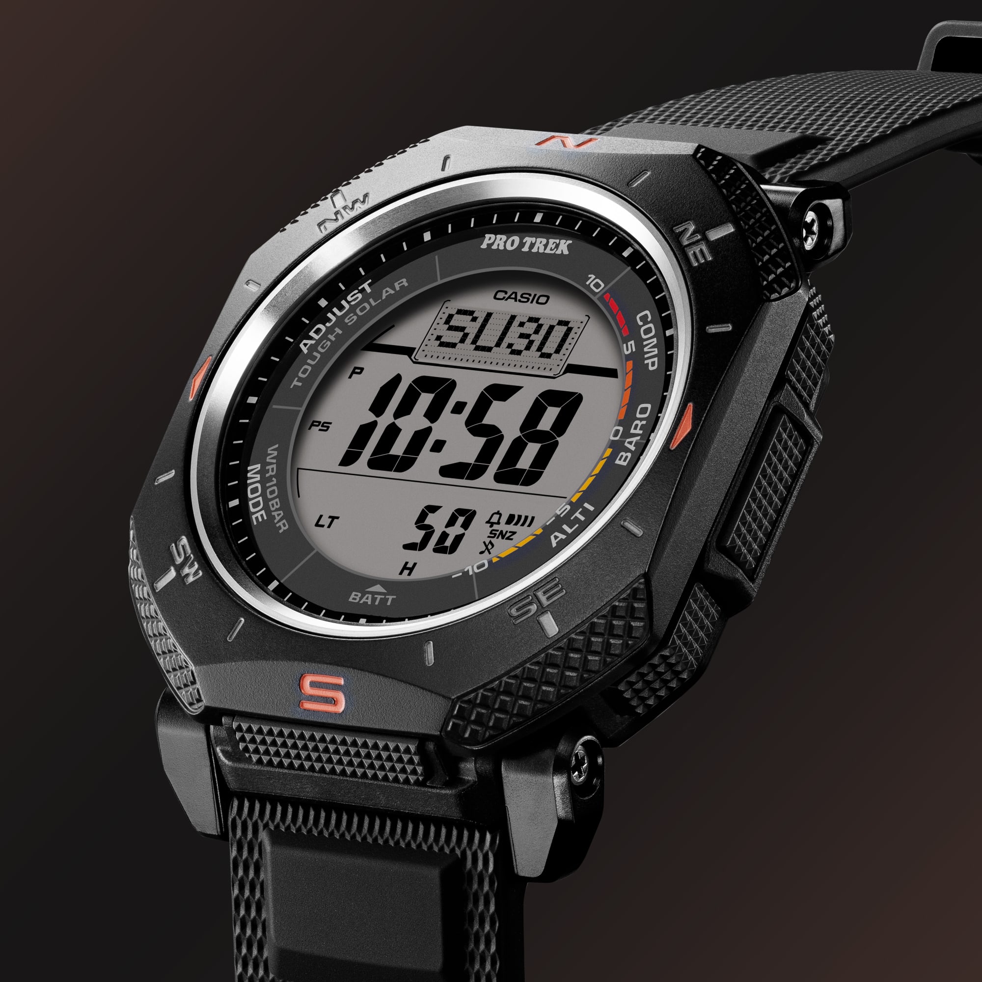 Casio Pro-Trek Tough Solar PRG-69-1DR Erkek Kol Saati