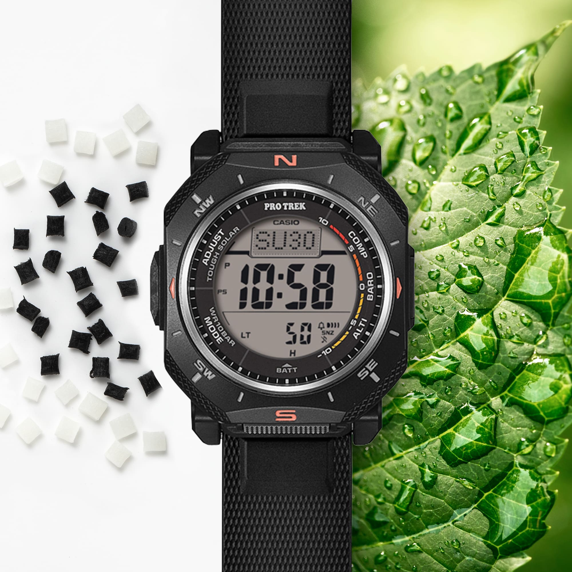 Casio Pro-Trek Tough Solar PRG-69-1DR Erkek Kol Saati