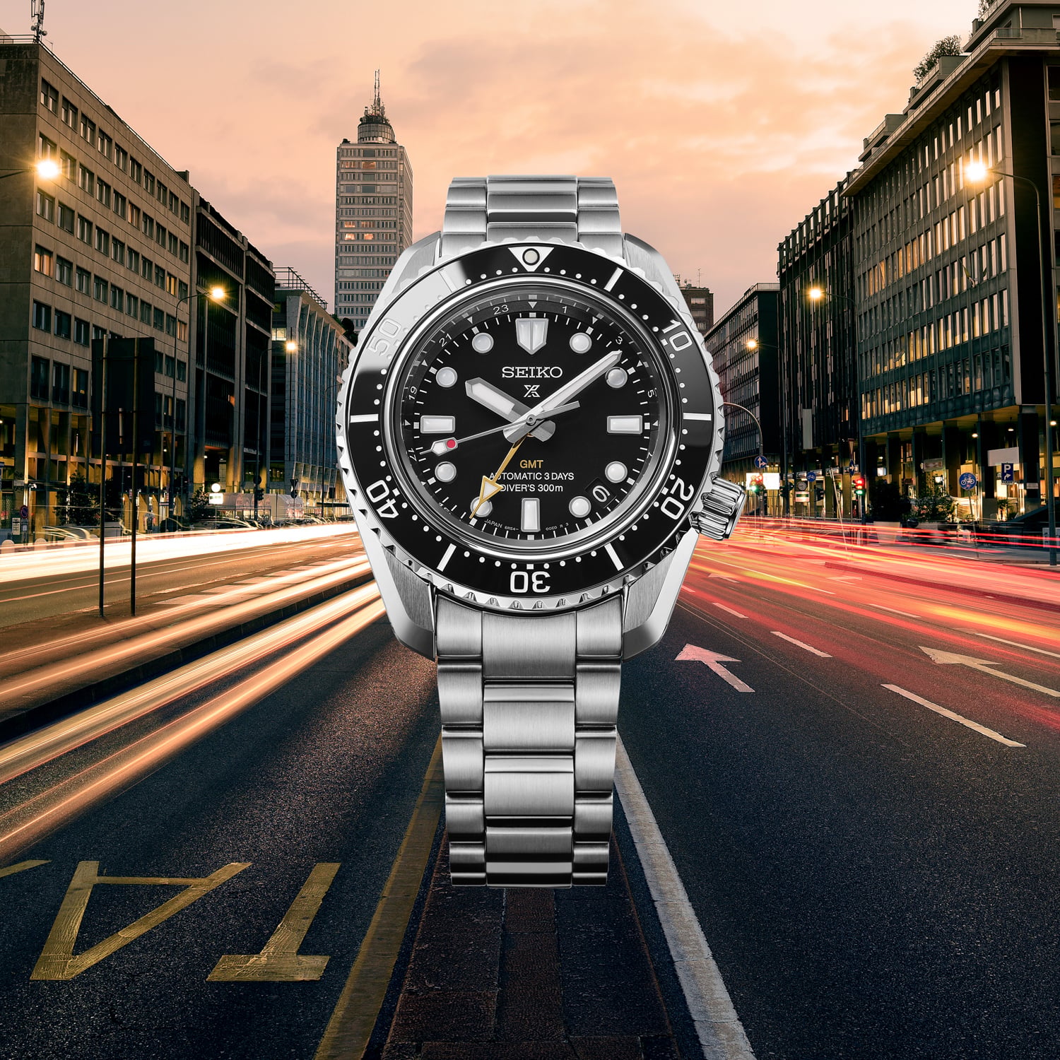Seiko Prospex Automatic Diver's GMT HBC002J1 Erkek Kol Saati