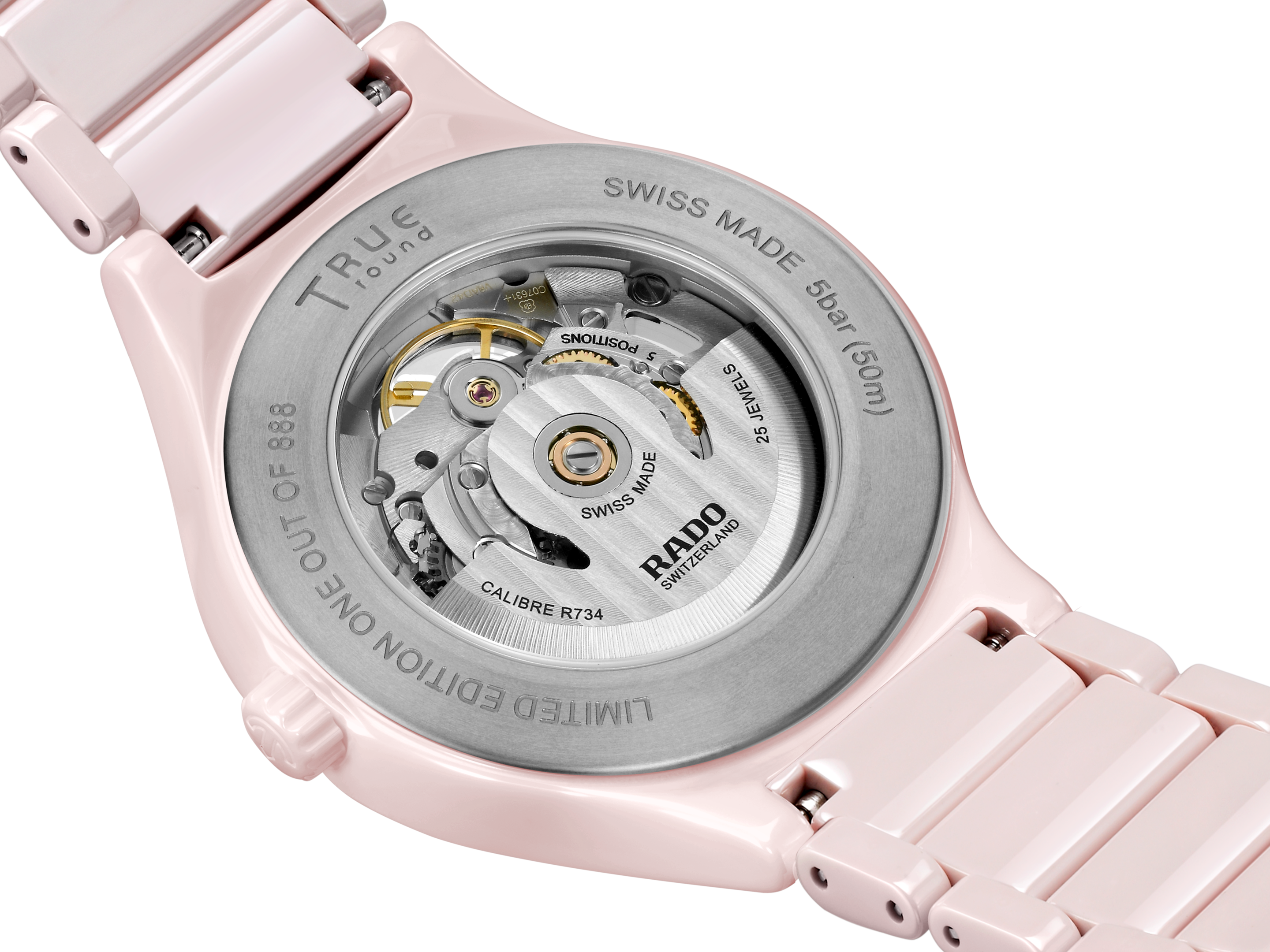 Rado True Round Automatic Open Heart R27183012 Limited Edition Kadın Kol Saati