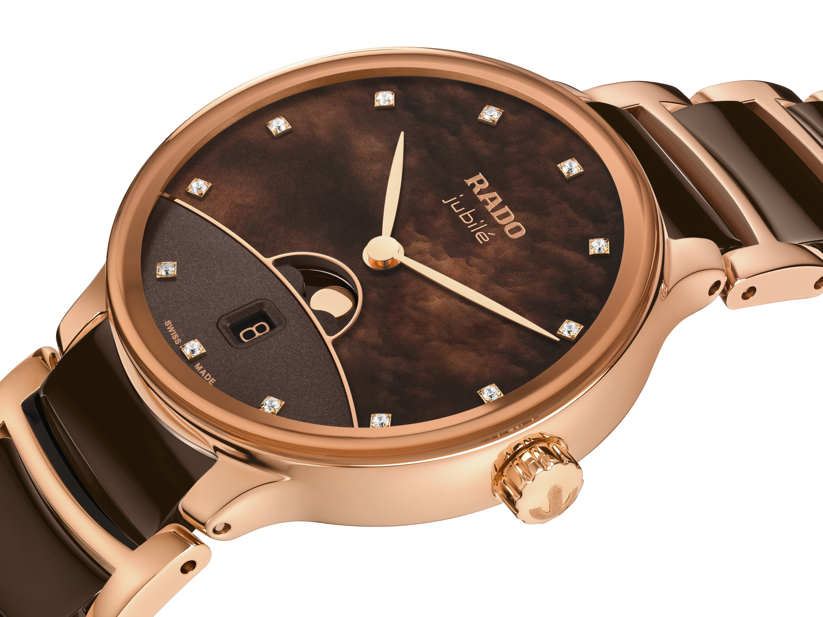 Rado Centrix Moonphase Diamonds R30232902 Kadın Kol Saati