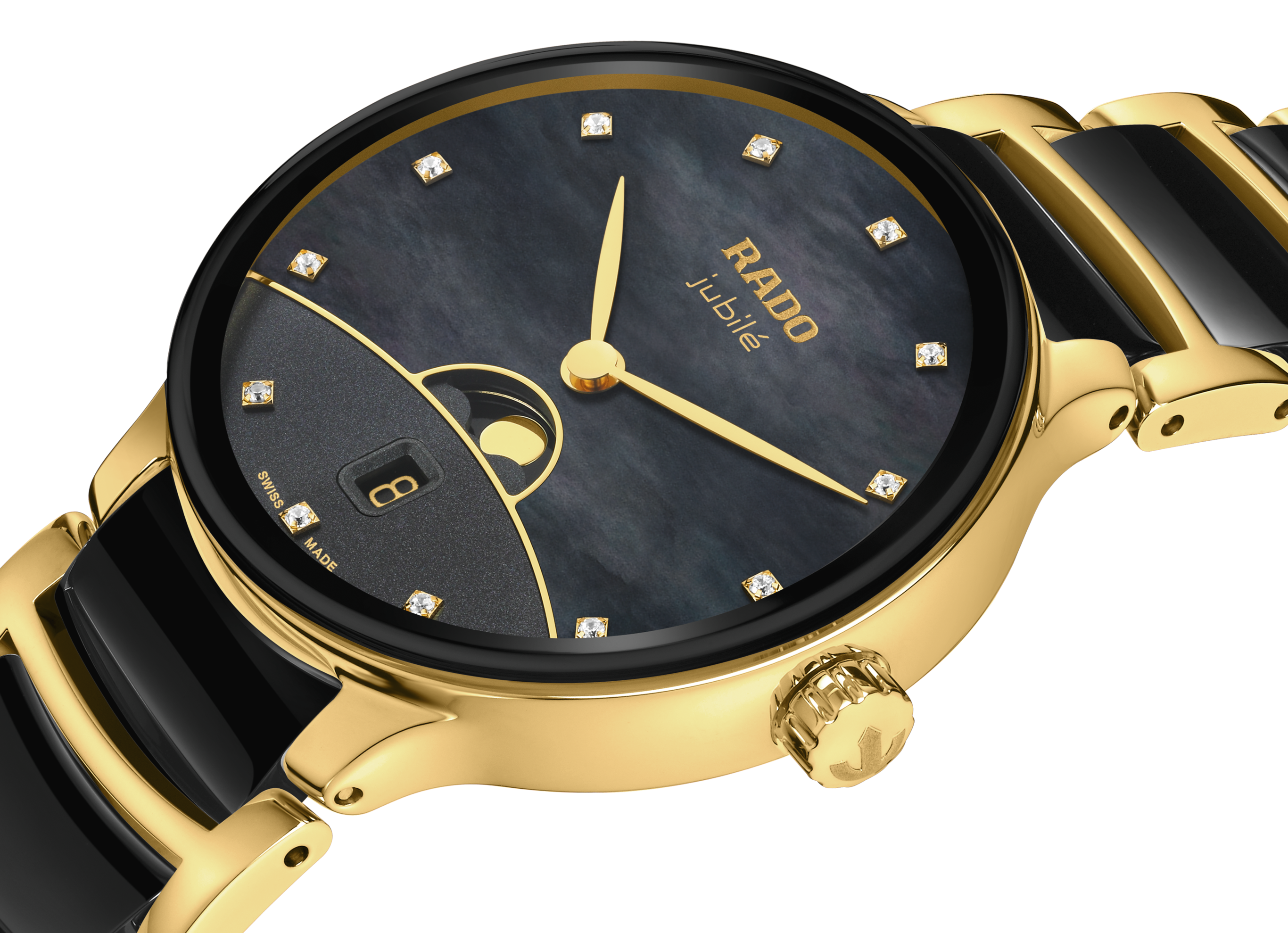 Rado Centrix Moonphase Diamonds R30233942 Kadın Kol Saati