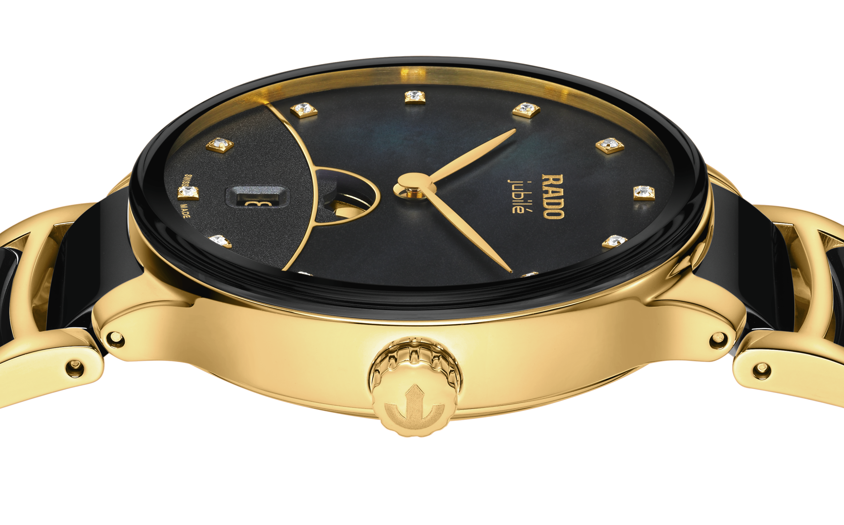 Rado Centrix Moonphase Diamonds R30233942 Kadın Kol Saati