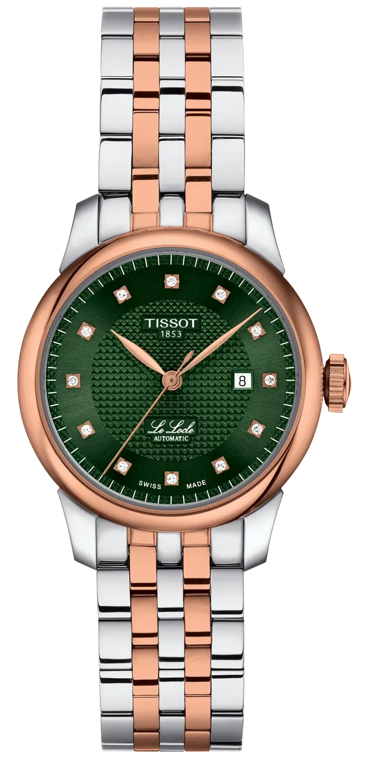 Tissot Le Locle Automatic 29 mm T006.207.22.096.00 Pırlantalı Kadın Kol Saati