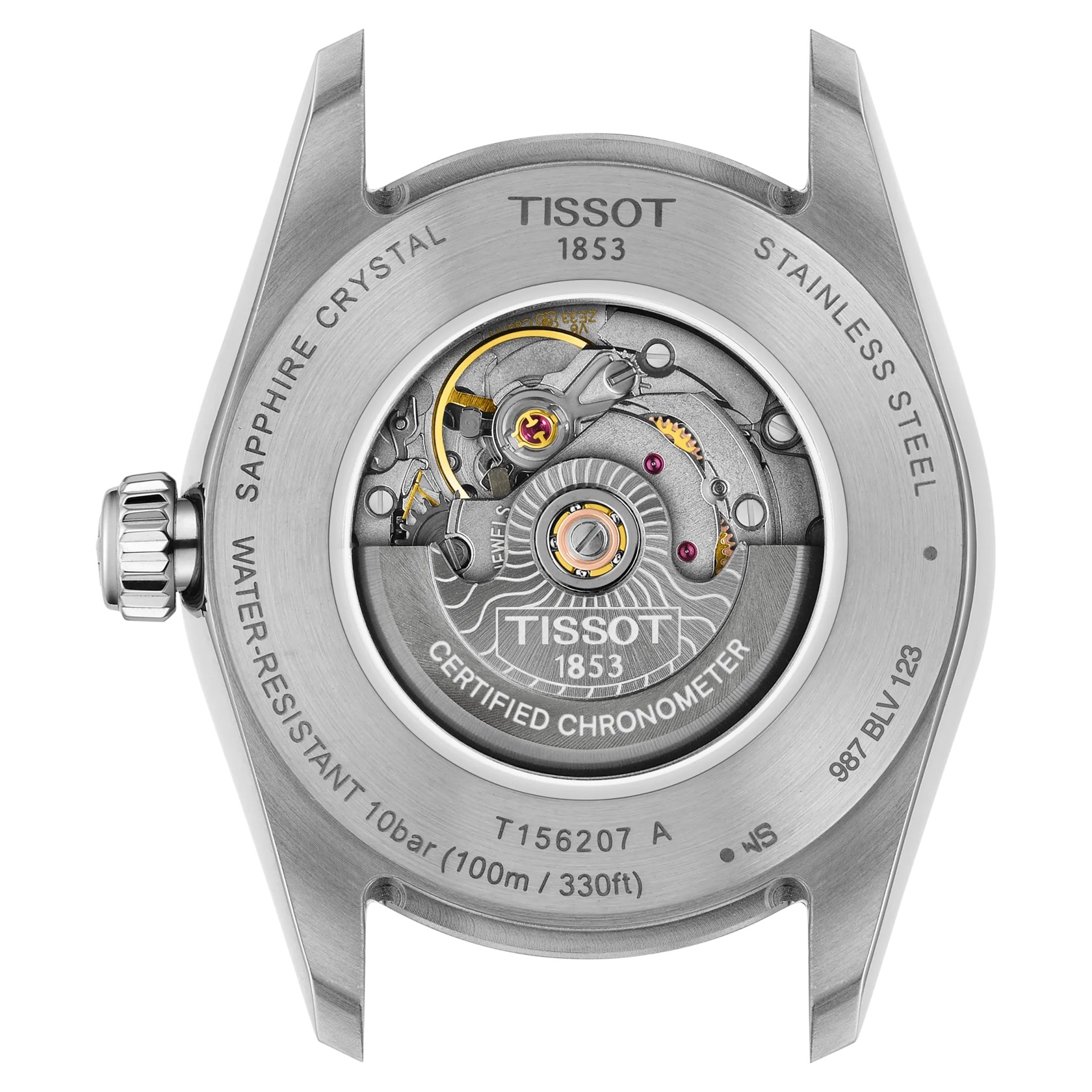 Tissot Ballede Powermatic 48 COSC T156.208.11.353.00 Kadın Kol Saati