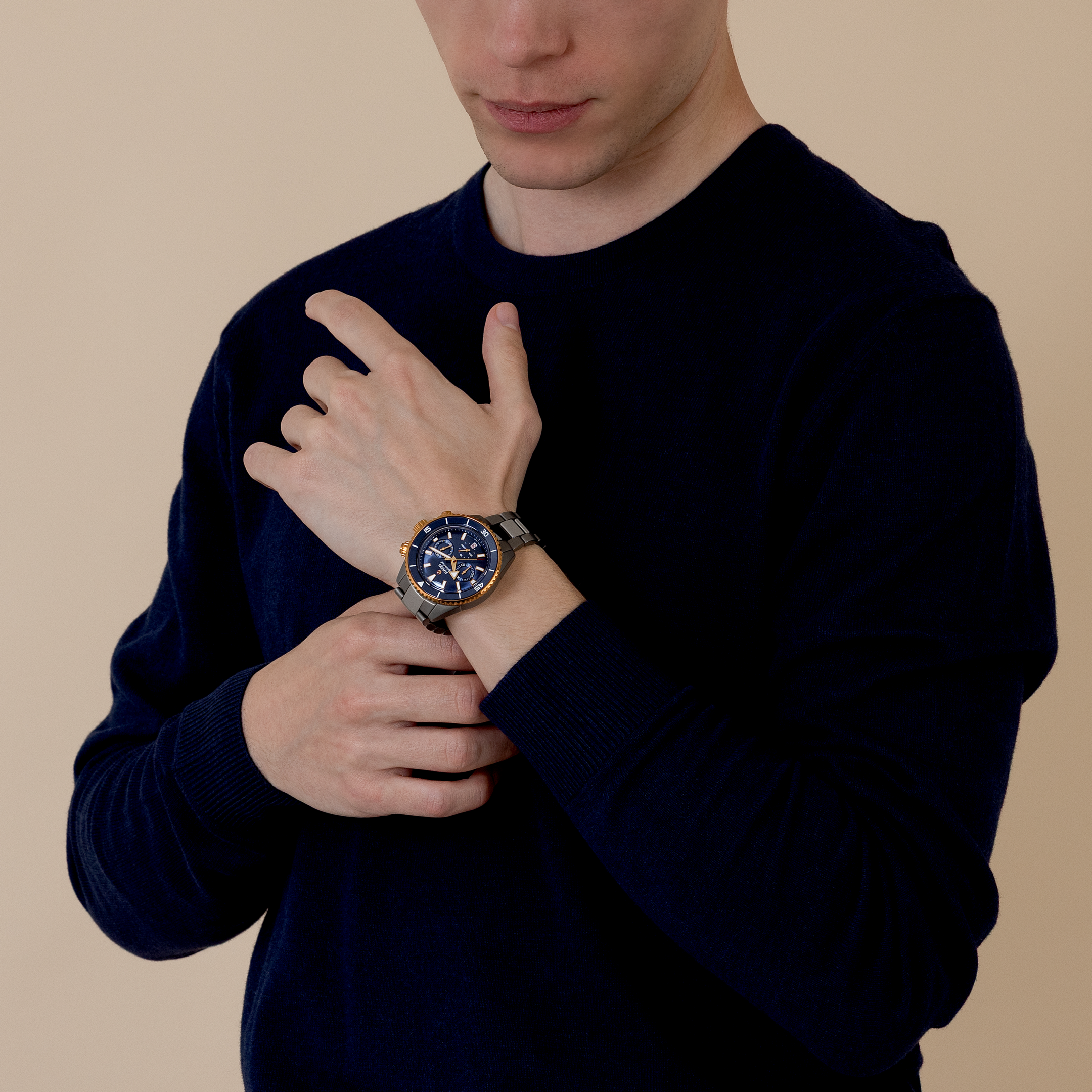 Rado Captain Cook High-Tech Ceramic Automatic Chronograph R32195202 Erkek Kol Saati