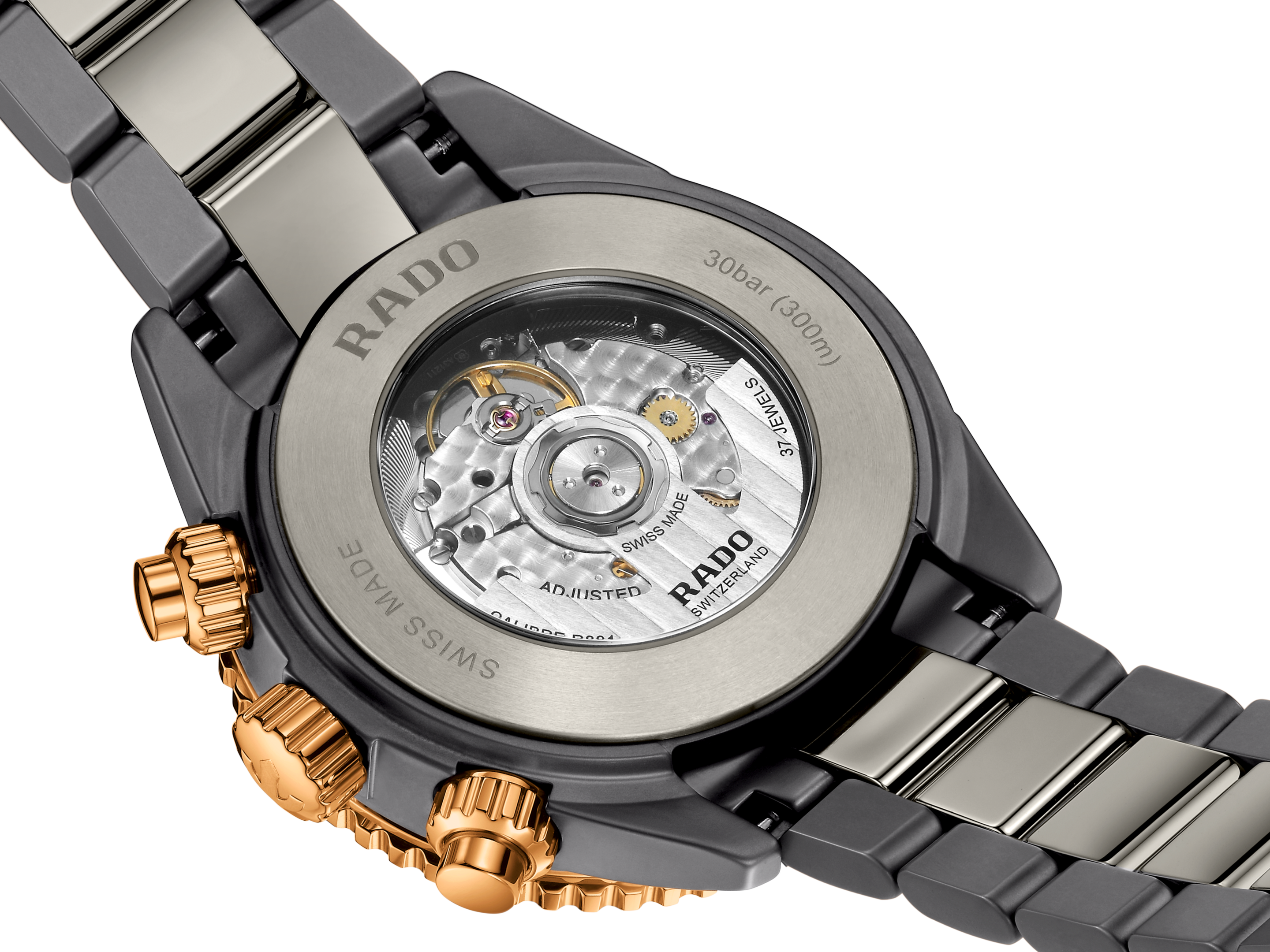 Rado Captain Cook High-Tech Ceramic Automatic Chronograph R32195202 Erkek Kol Saati