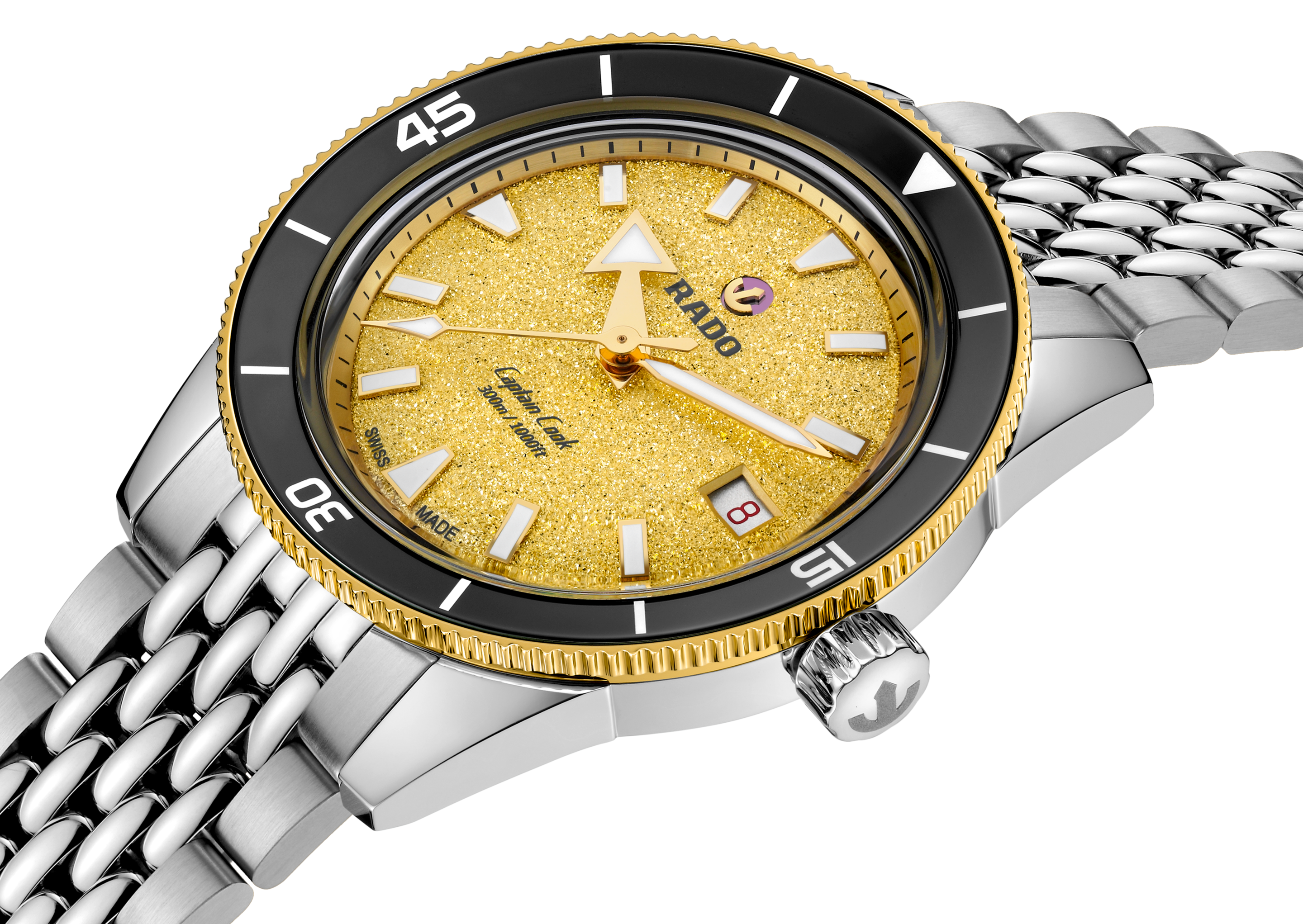 Rado Captain Cook Automatic R32223258 Yedek Kordonlu Erkek Kol Saati