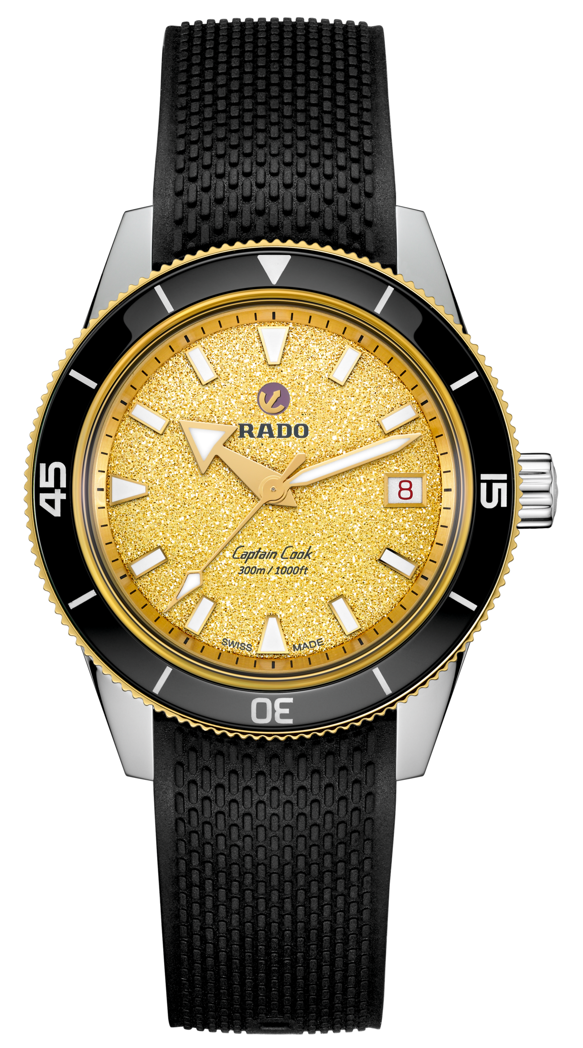 Rado Captain Cook Automatic R32223258 Yedek Kordonlu Erkek Kol Saati