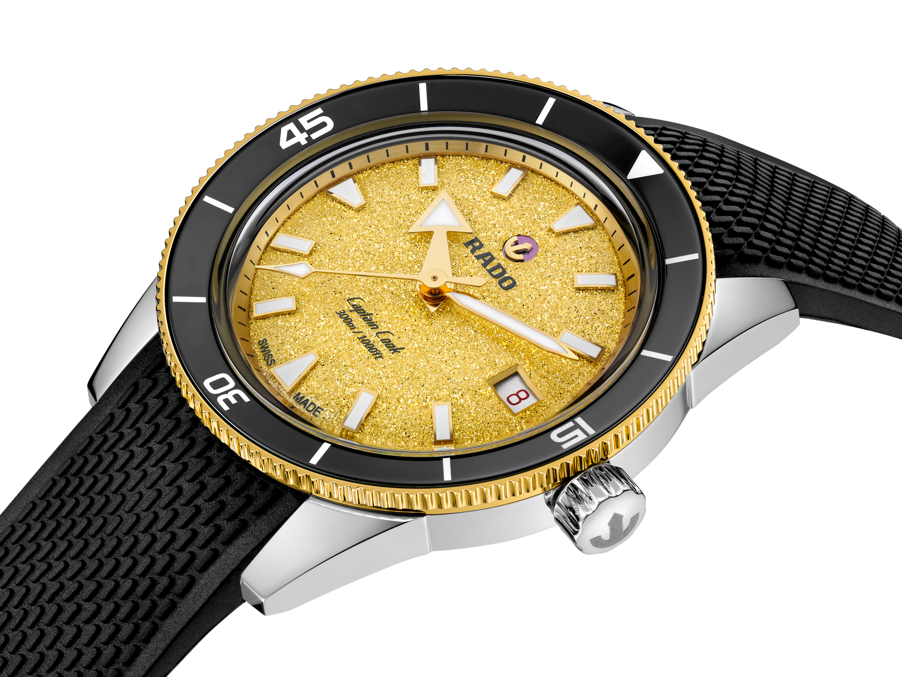 Rado Captain Cook Automatic R32223258 Yedek Kordonlu Erkek Kol Saati