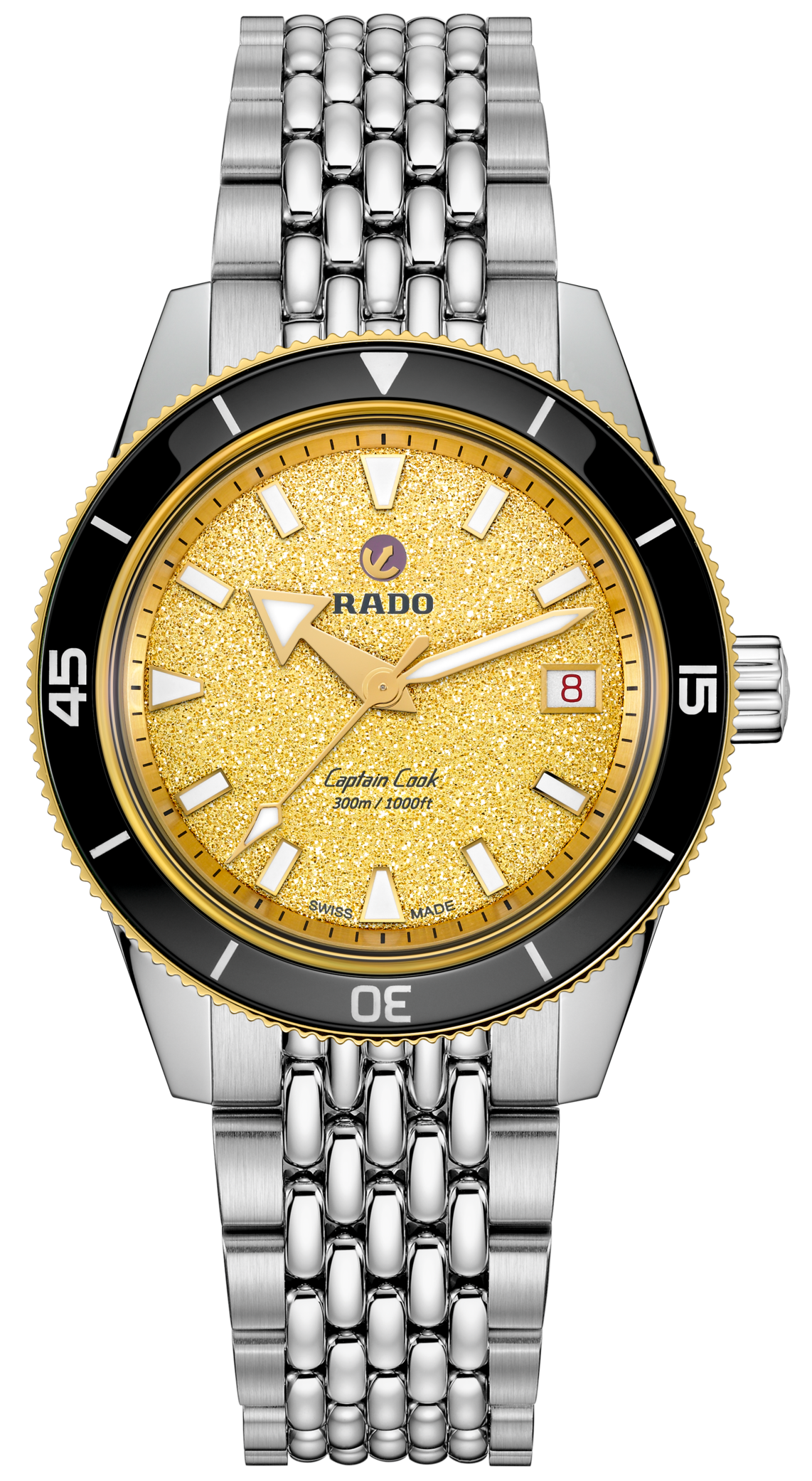 Rado Captain Cook Automatic R32223258 Yedek Kordonlu Erkek Kol Saati