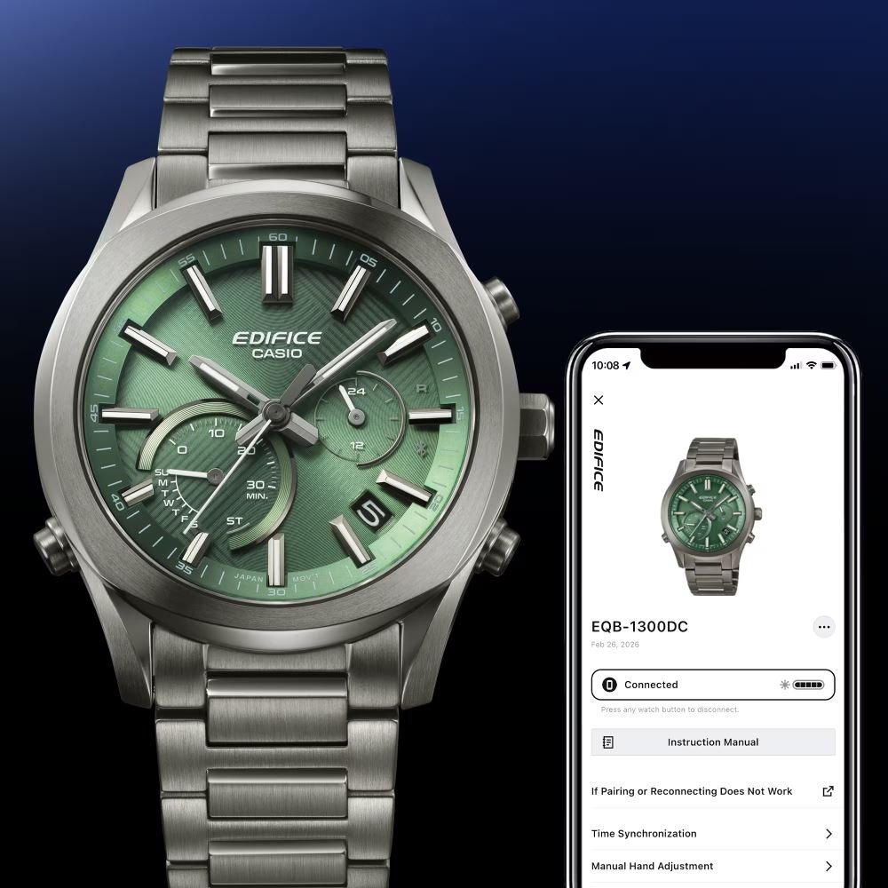 Casio Edifice Solar EQB-1300DC-3ADF Bluetoothlu Erkek Kol Saati