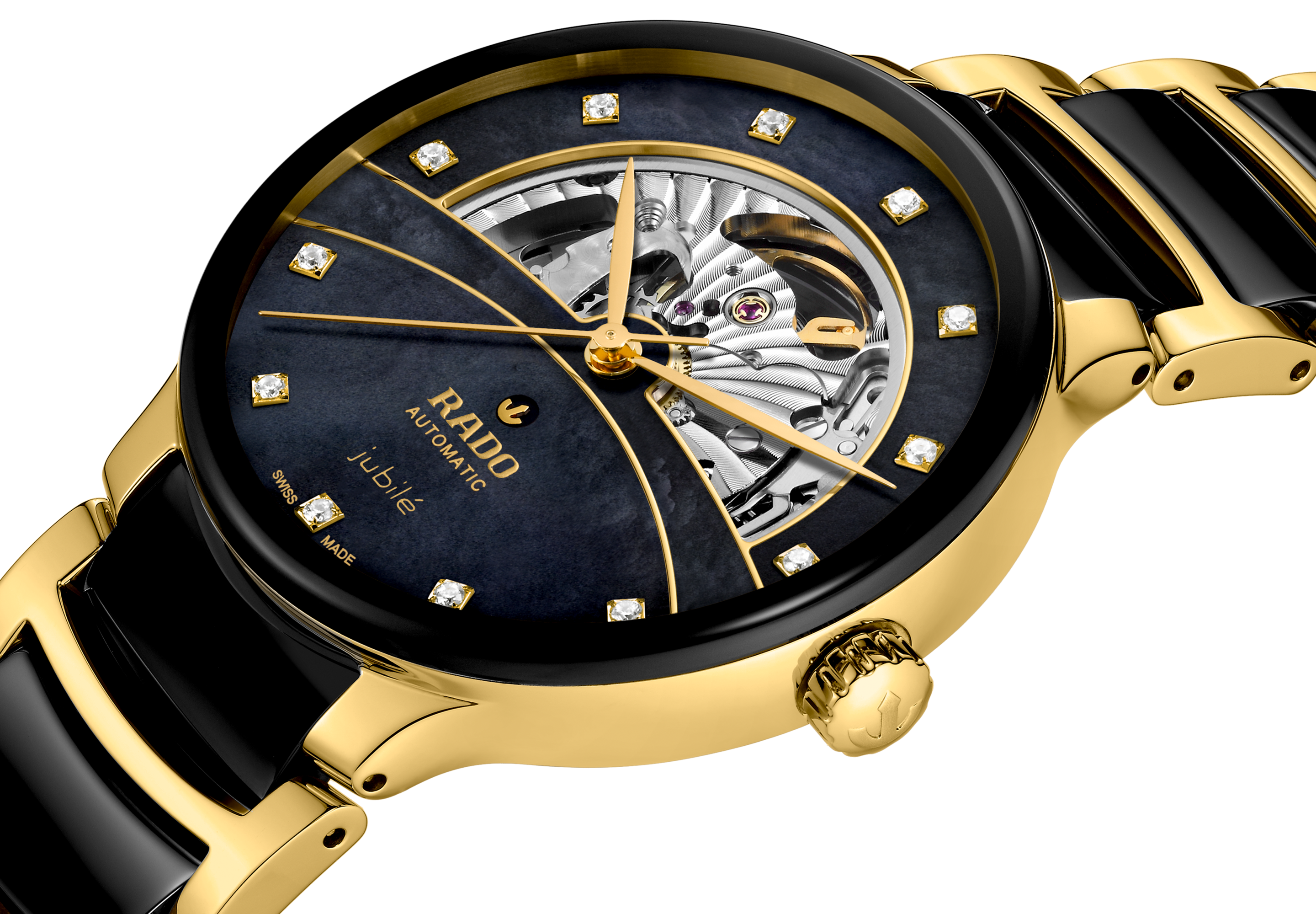 Rado Centrix Automatic Diamonds Open Heart R30008902 Erkek Kol Saati