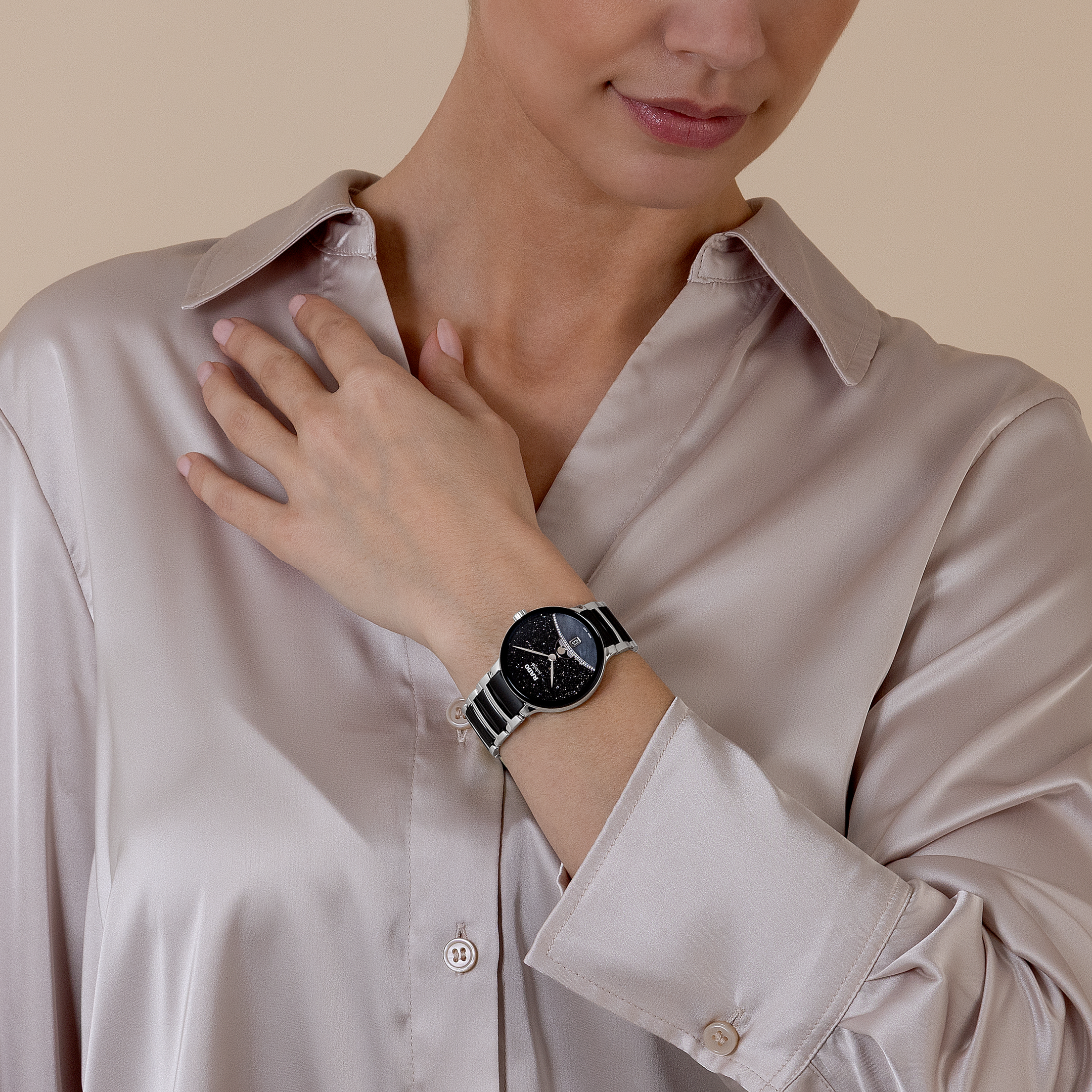 Rado Centrix Moonphase Diamonds R30234762 Limited Edition Kadın Kol Saati